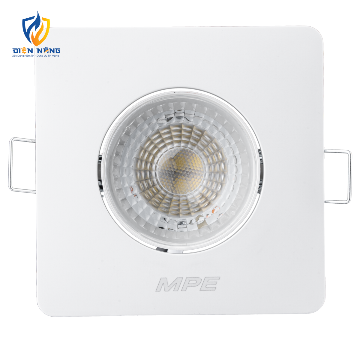 LED Downlight âm trần Chiếu điểm, Điều chỉnh hướng sáng, mặt vuông 3W ánh sáng trắng DLA2S-3T - anh 2