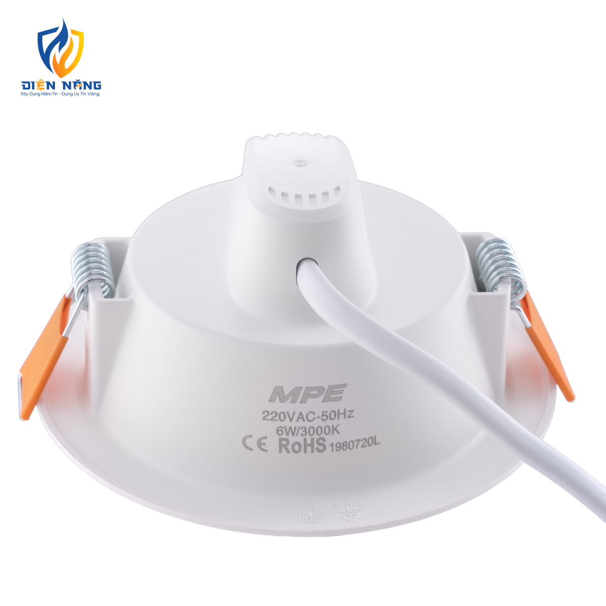 LED Downlight âm trần nhựa 6W ánh sáng trắng DLEL-6T - anh 3