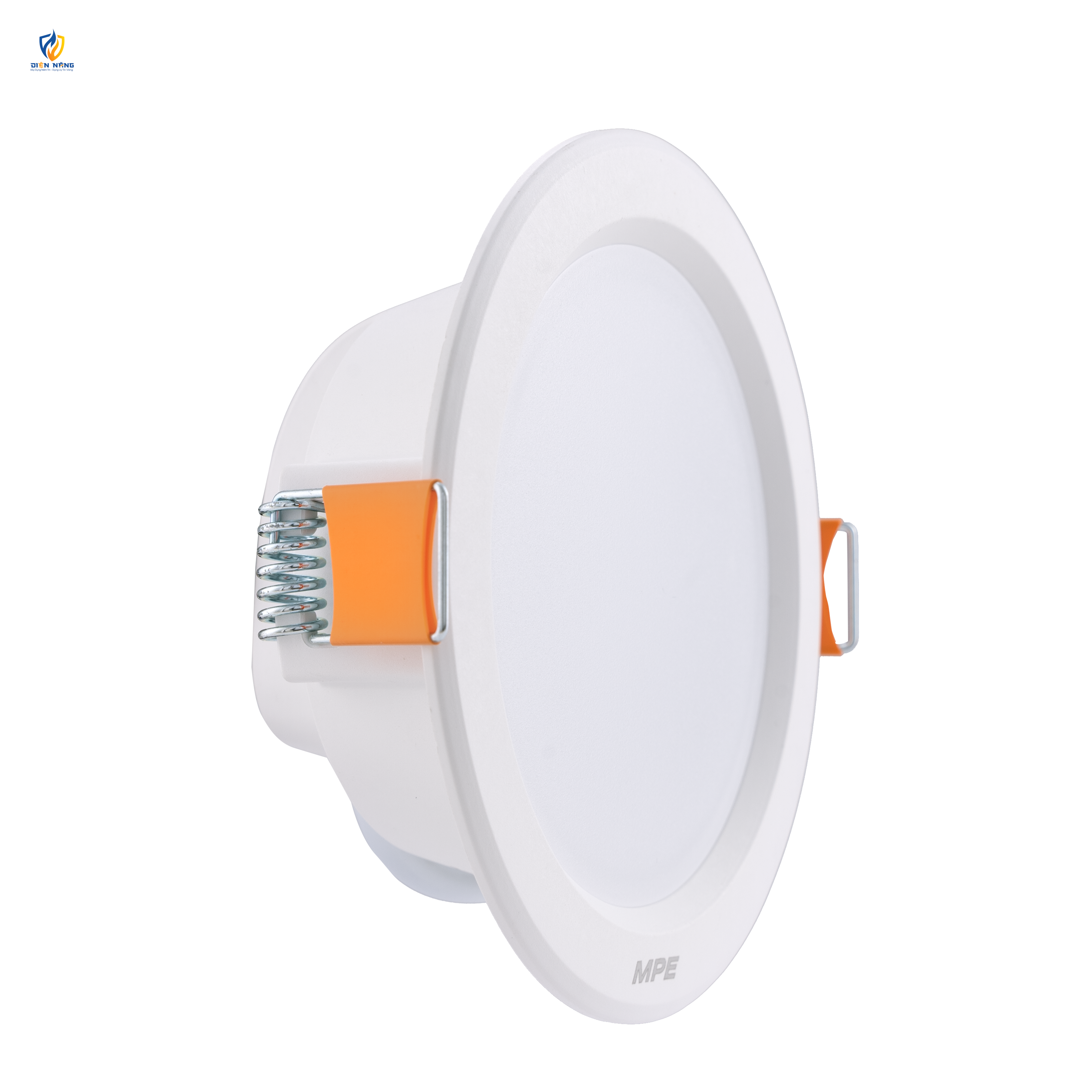 LED Downlight âm trần nhựa 6W ánh sáng vàng DLEL-6V - anh 2