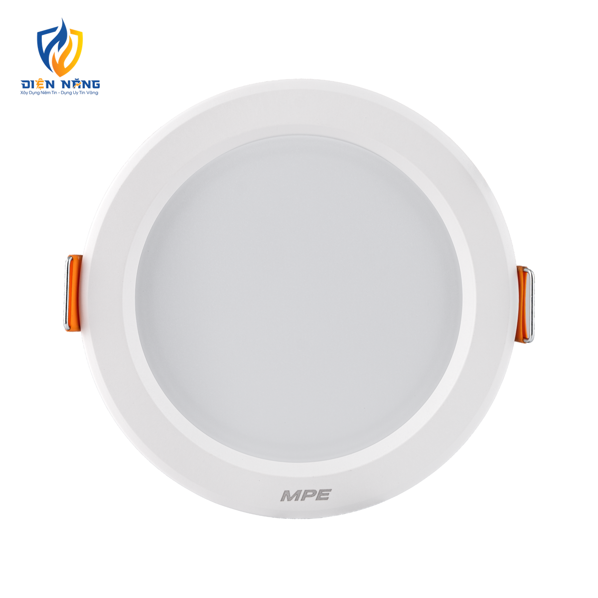 LED Downlight âm trần nhựa 7W - 3 chế độ màu DLE-7/3C