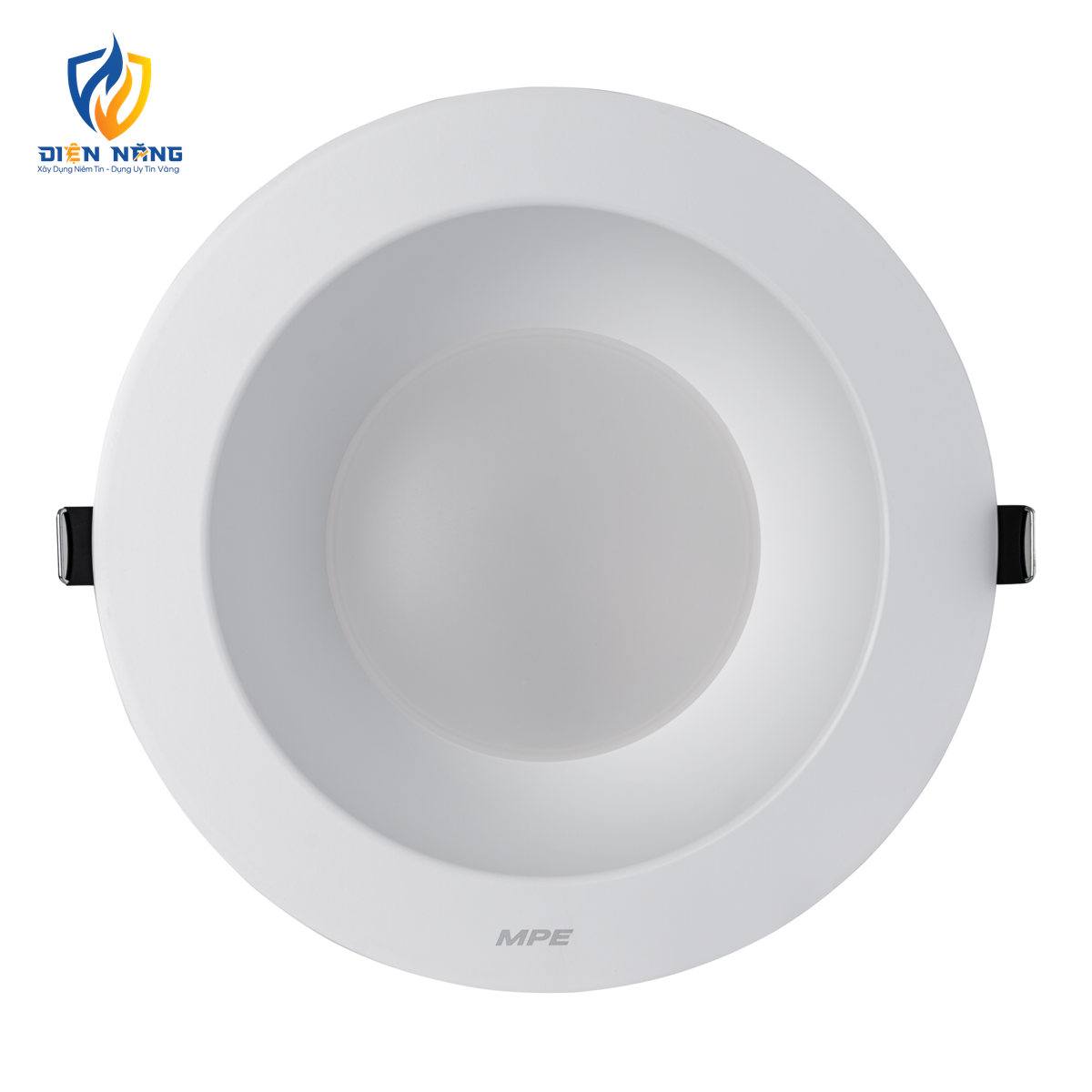 LED Downlight âm trần nhôm 40W ánh sáng trung tính DLF2-40N