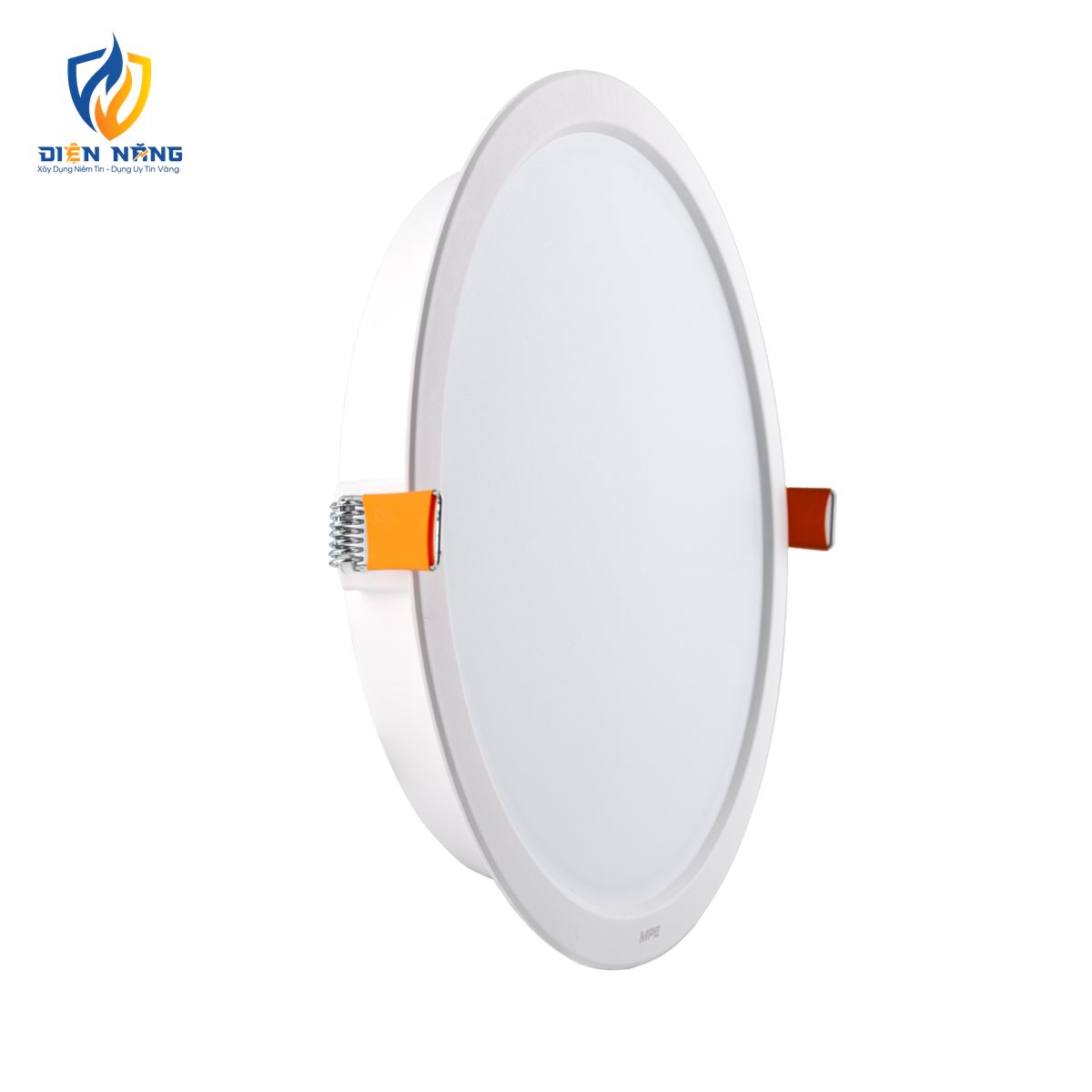LED Downlight âm trần nhựa 18W ánh sáng vàng DLE-18V - anh 2