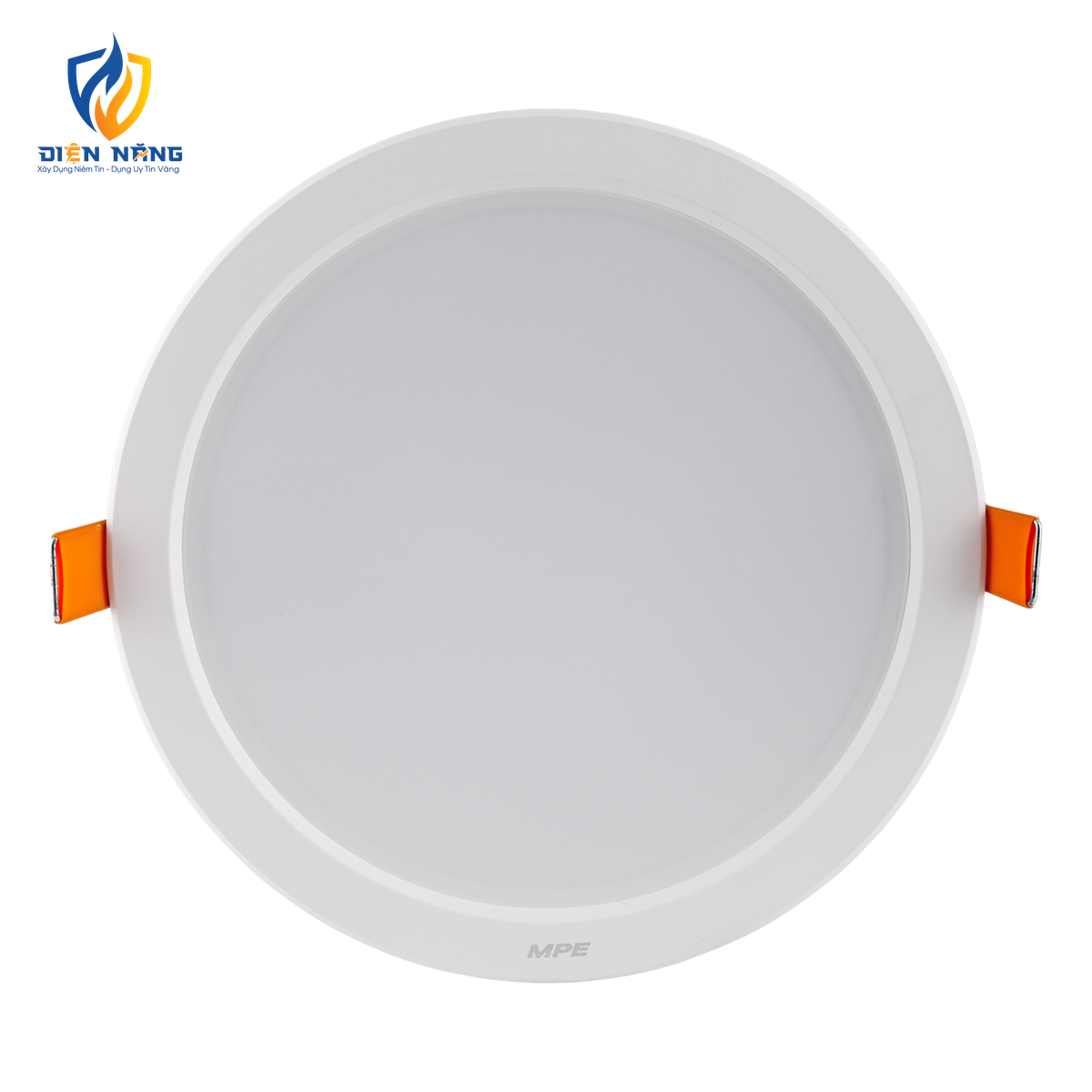 LED Downlight âm trần nhựa 12W ánh sáng trắng DLE-12T