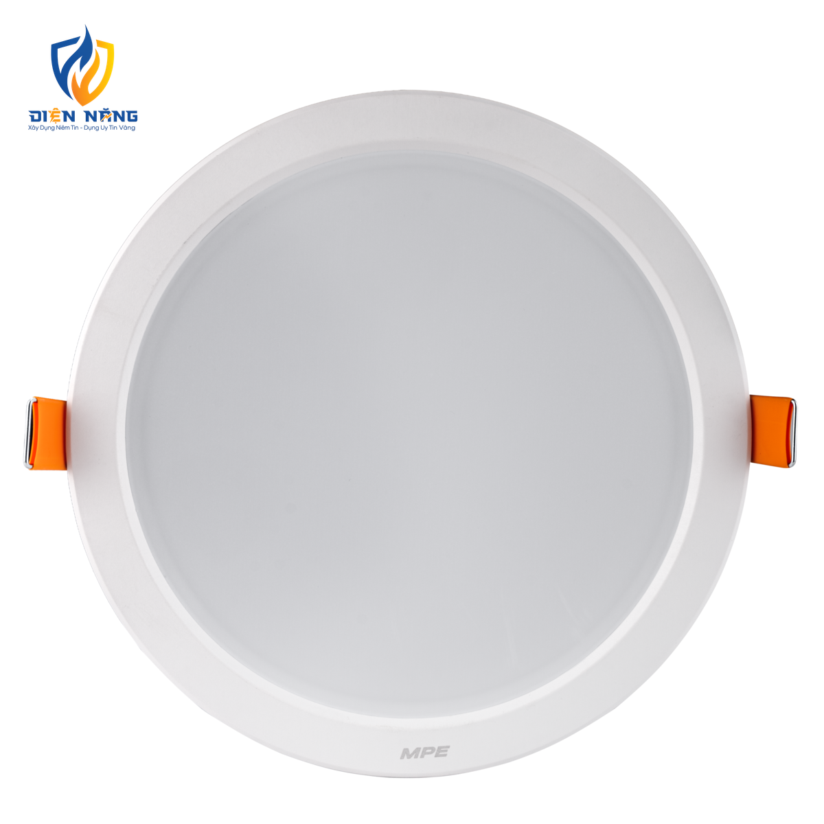 LED Downlight âm trần nhựa 12W - 3 chế độ màu DLE-12/3C