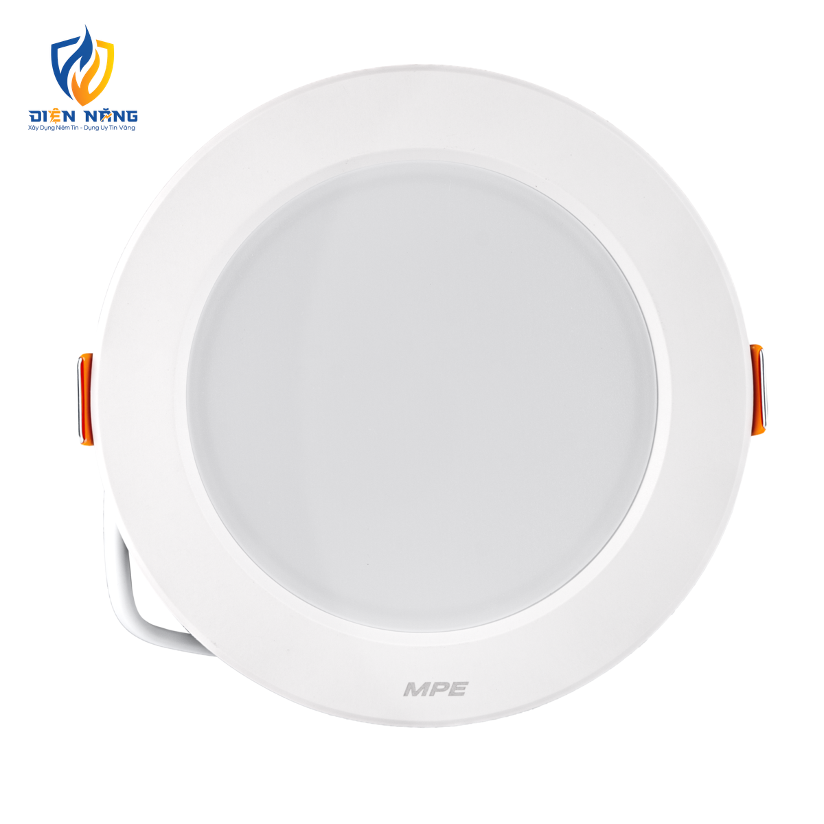LED Downlight âm trần nhựa 9W - 3 chế độ màu DLEL-9/3C