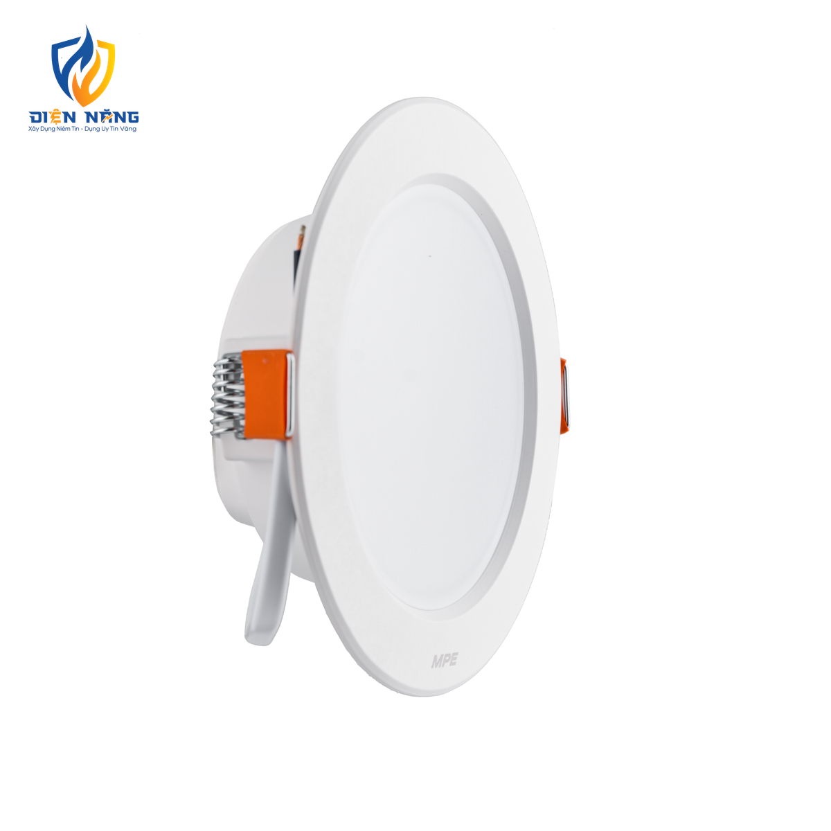 LED Downlight âm trần nhựa 9W - 3 chế độ màu DLEL-9/3C - anh 2