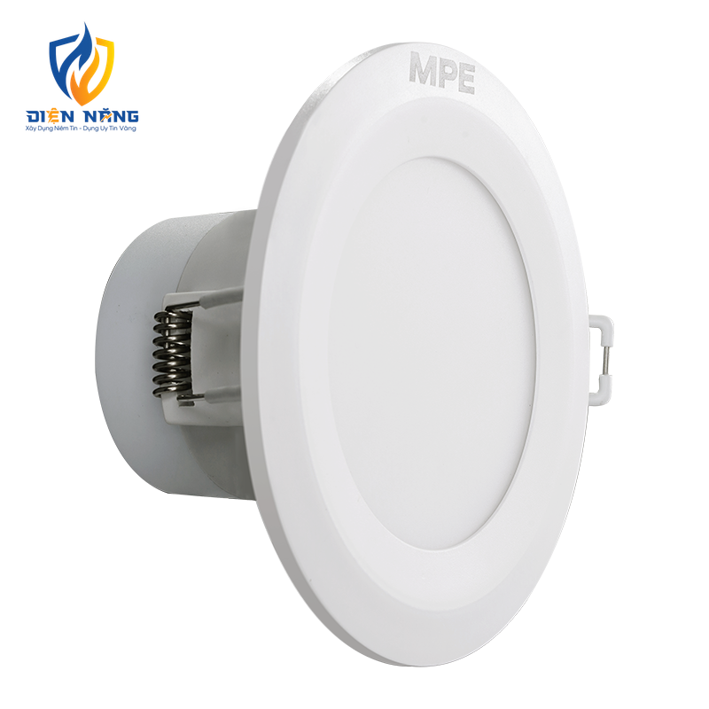 LED Downlight âm trần nhựa 6W - 3 chế độ màu DLC-6/3C