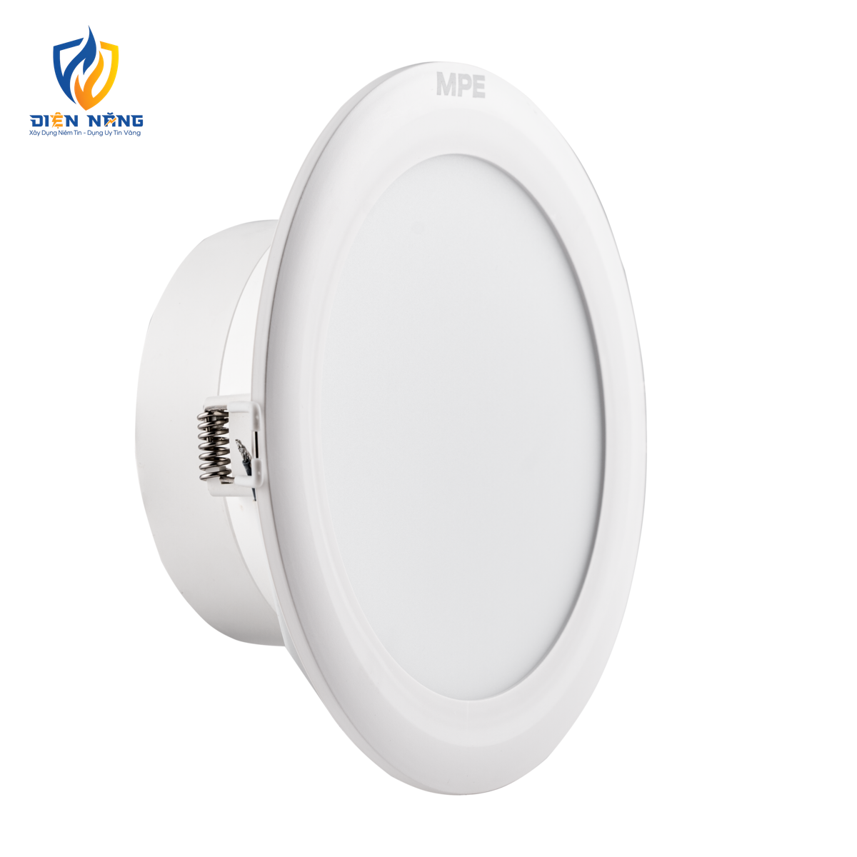 LED Downlight âm trần nhựa 12W - 3 chế độ màu DLC-12/3C