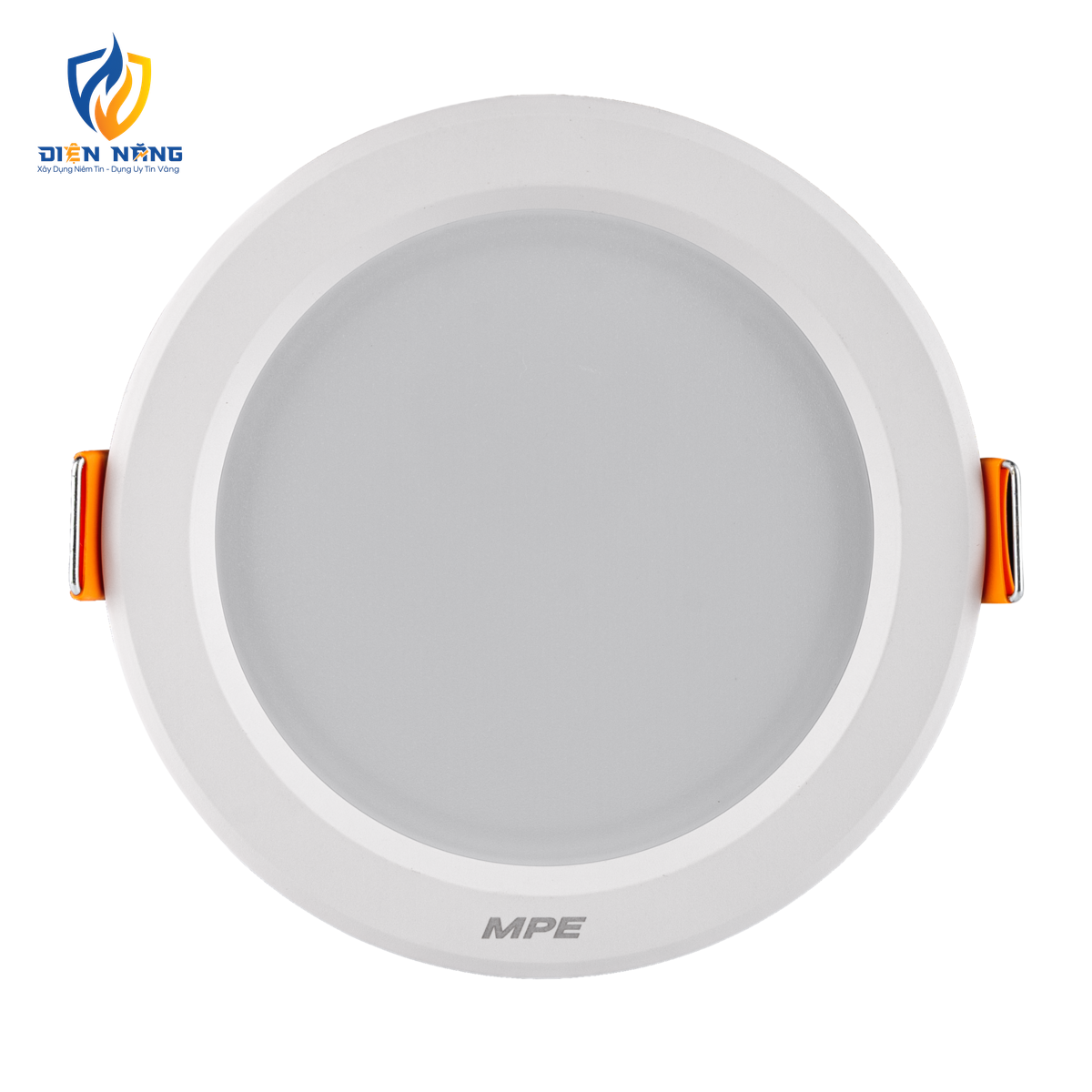 LED Downlight âm trần nhựa 6W - 3 chế độ màu DLEL-6/3C