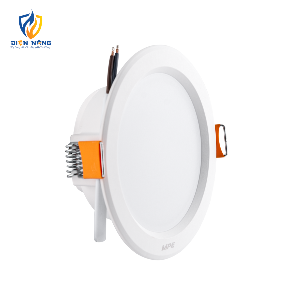 LED Downlight âm trần nhựa 6W - 3 chế độ màu DLEL-6/3C - anh 2