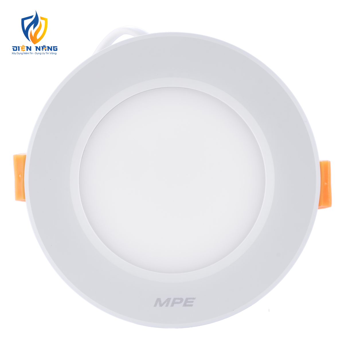 LED Downlight âm trần nhôm viền trắng 7W ánh sáng trung tính DLT2-7N