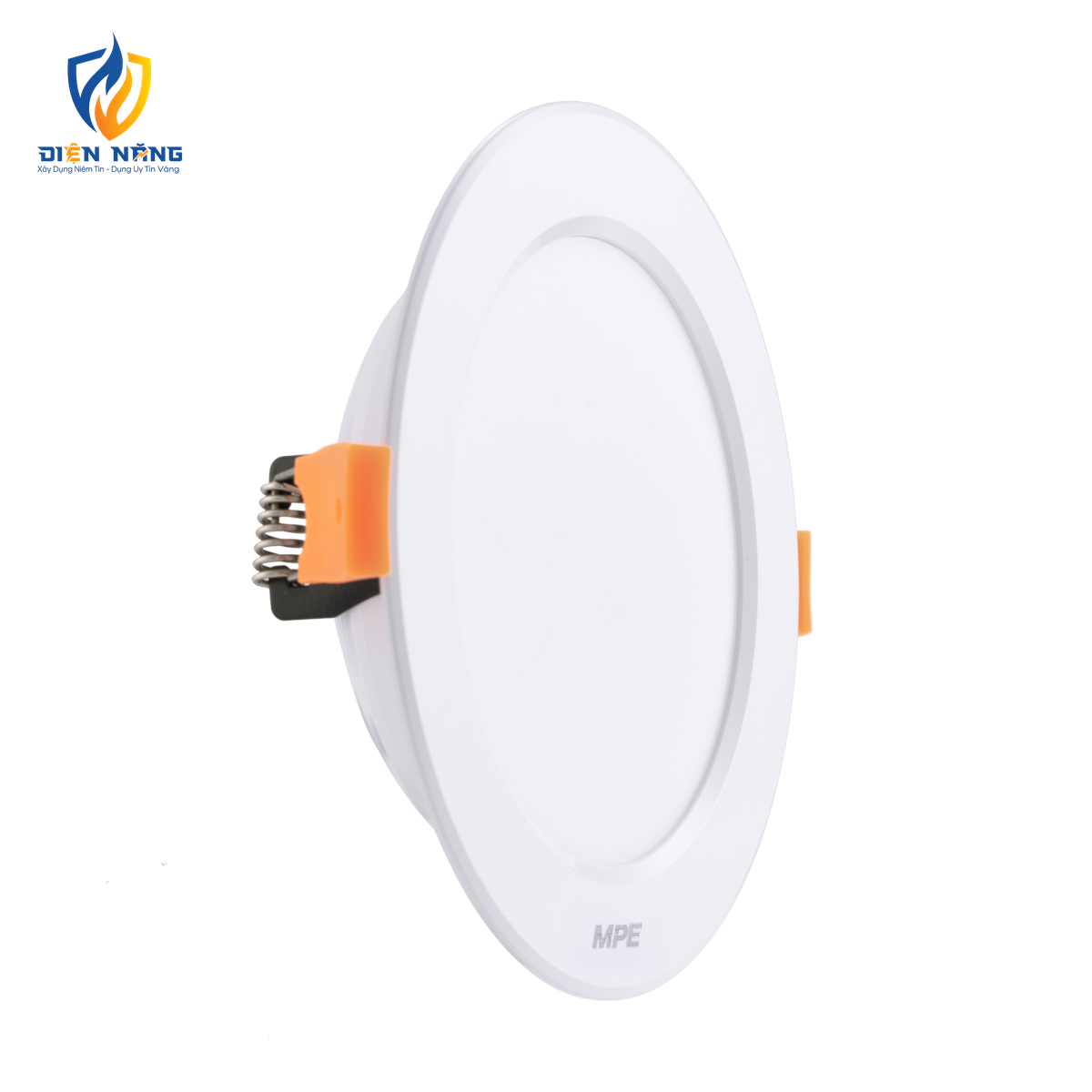 LED Downlight âm trần nhôm, viền trắng 9W - 3 chế độ màu DLT2-9/3C - anh 2