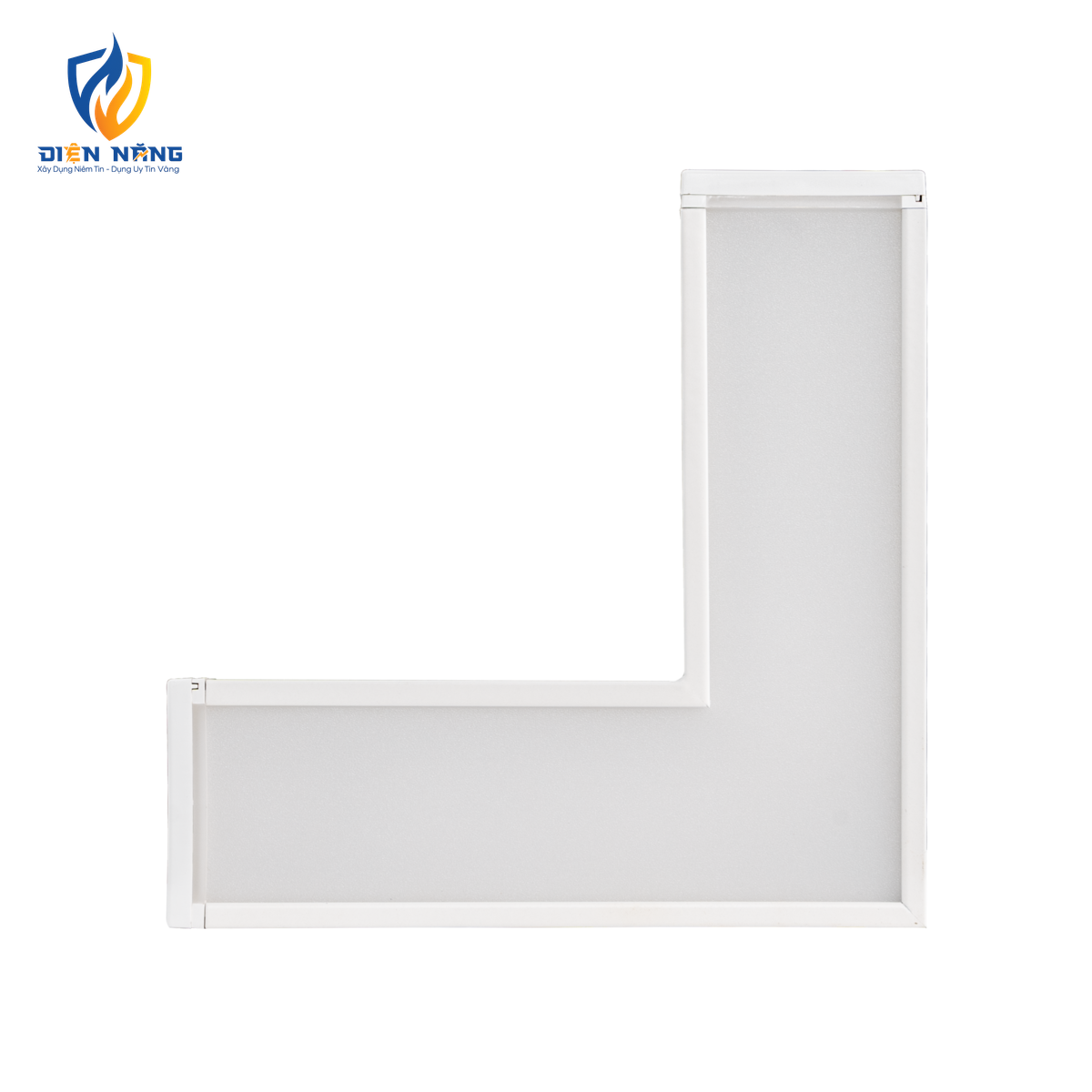 Phụ kiện thanh nối L thân màu trắng có đèn 8W ánh sáng trắng dùng cho Seri LNC mã LLW-8T