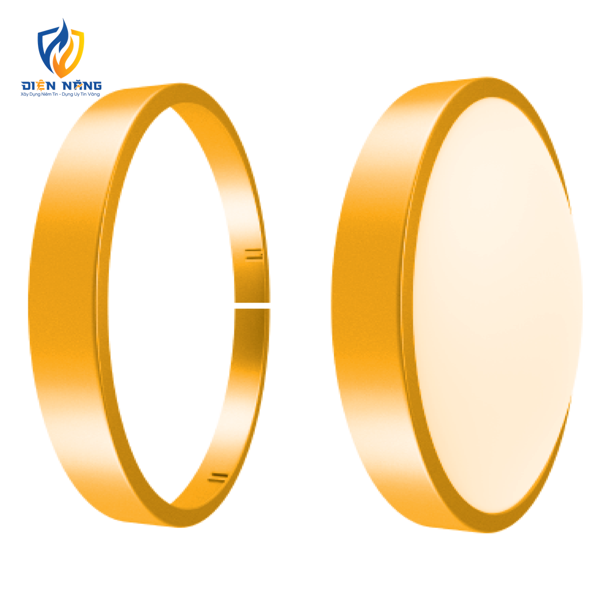 Viền đèn CL 16W màu vàng Gold BD30-G