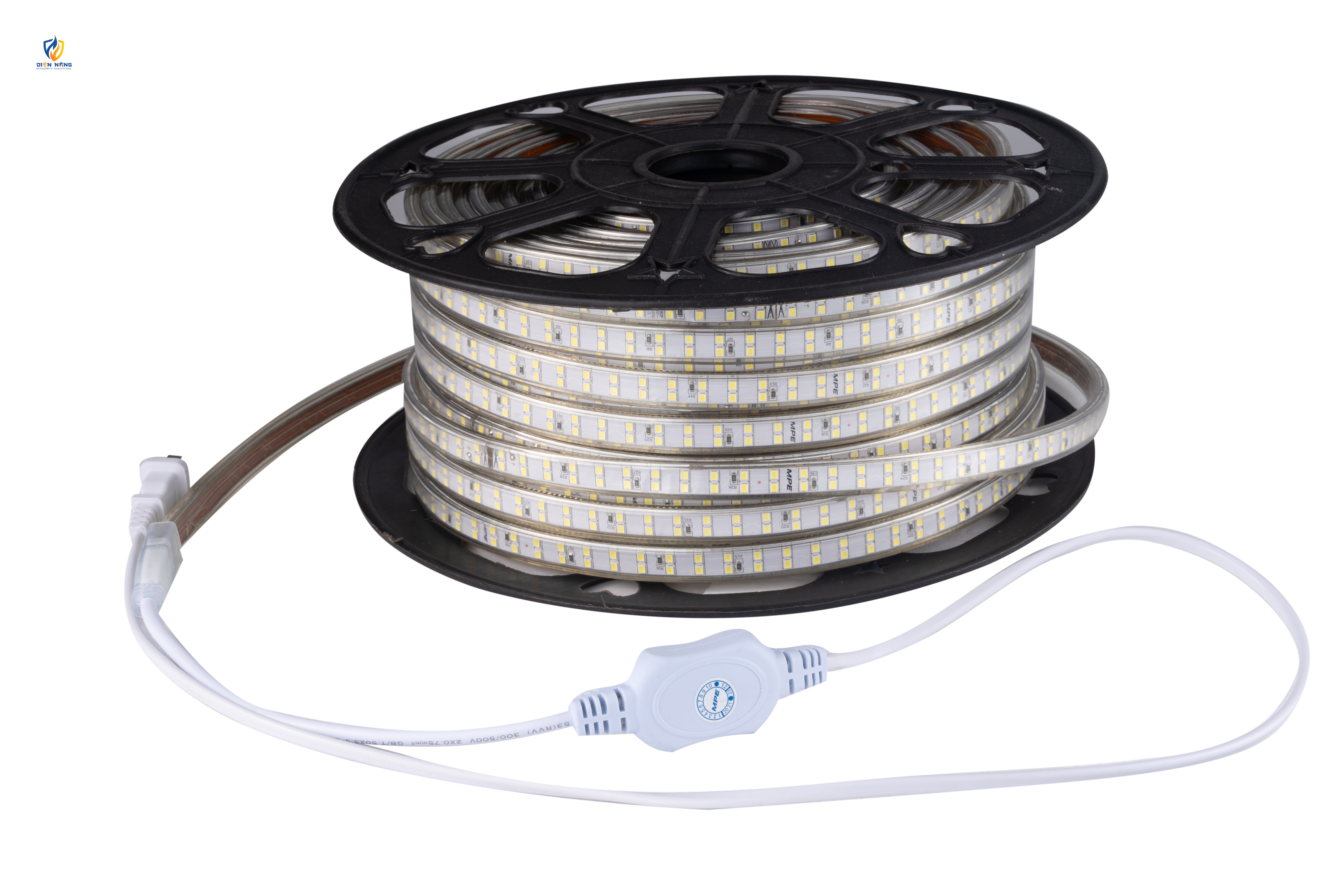 LED dây đôi AC 180LED-m công suất 9W ánh sáng trắng LS2 2835AC-T