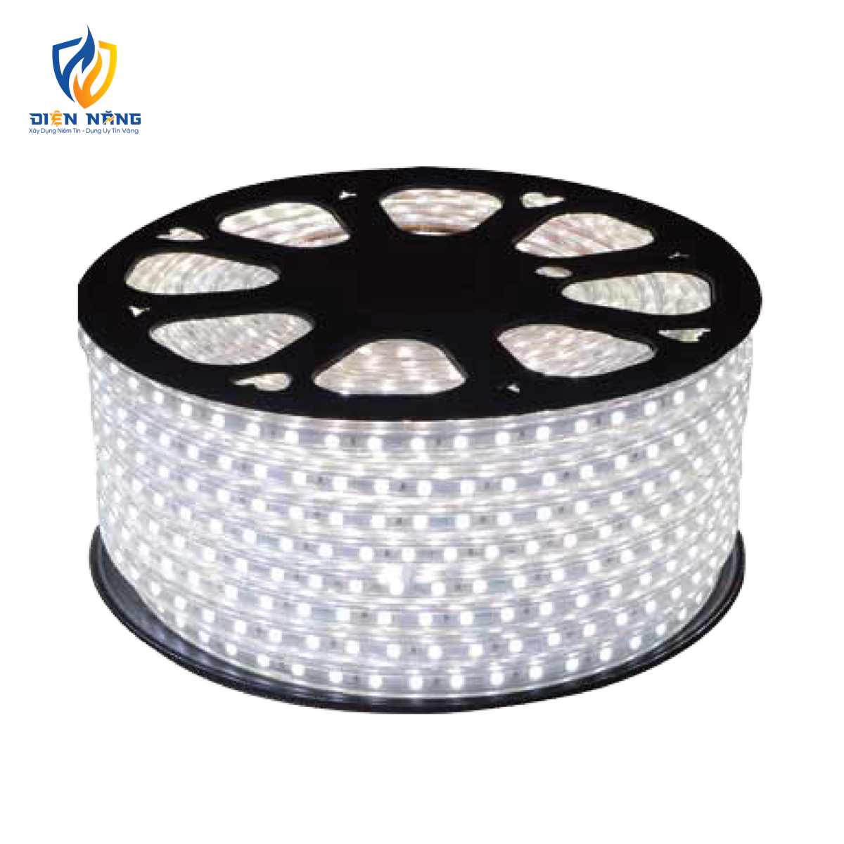 LED dây đôi AC 120LED-m công suất 8W ánh sáng trắng LS 2835AC-T