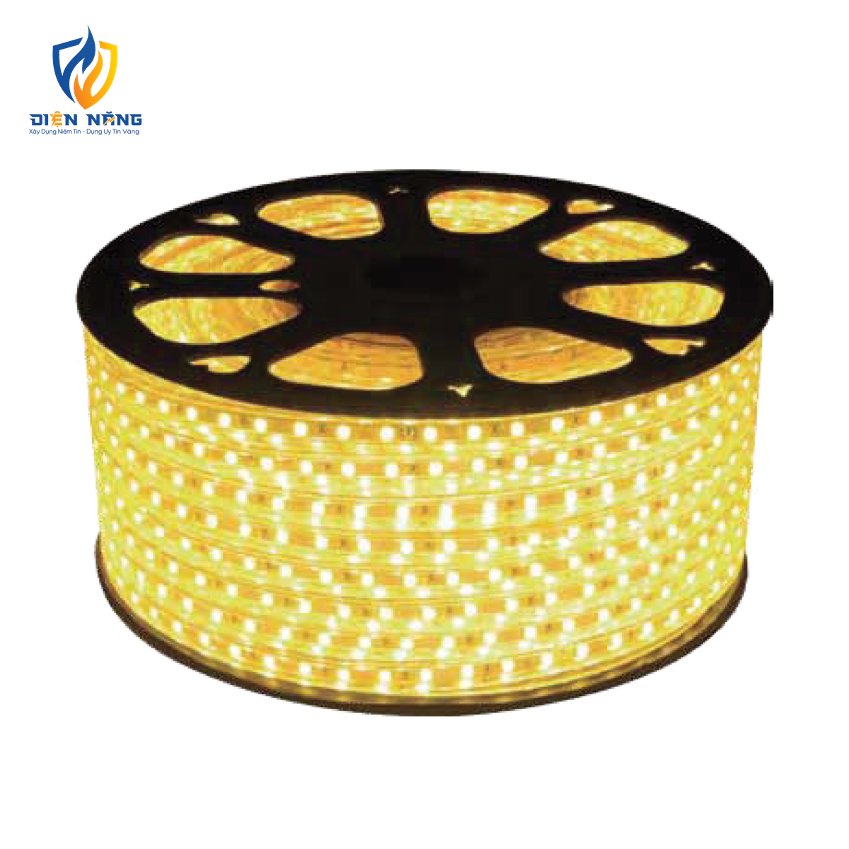 LED dây đôi AC 120LED-m công suất 8W ánh sáng vàng LS 2835AC-V
