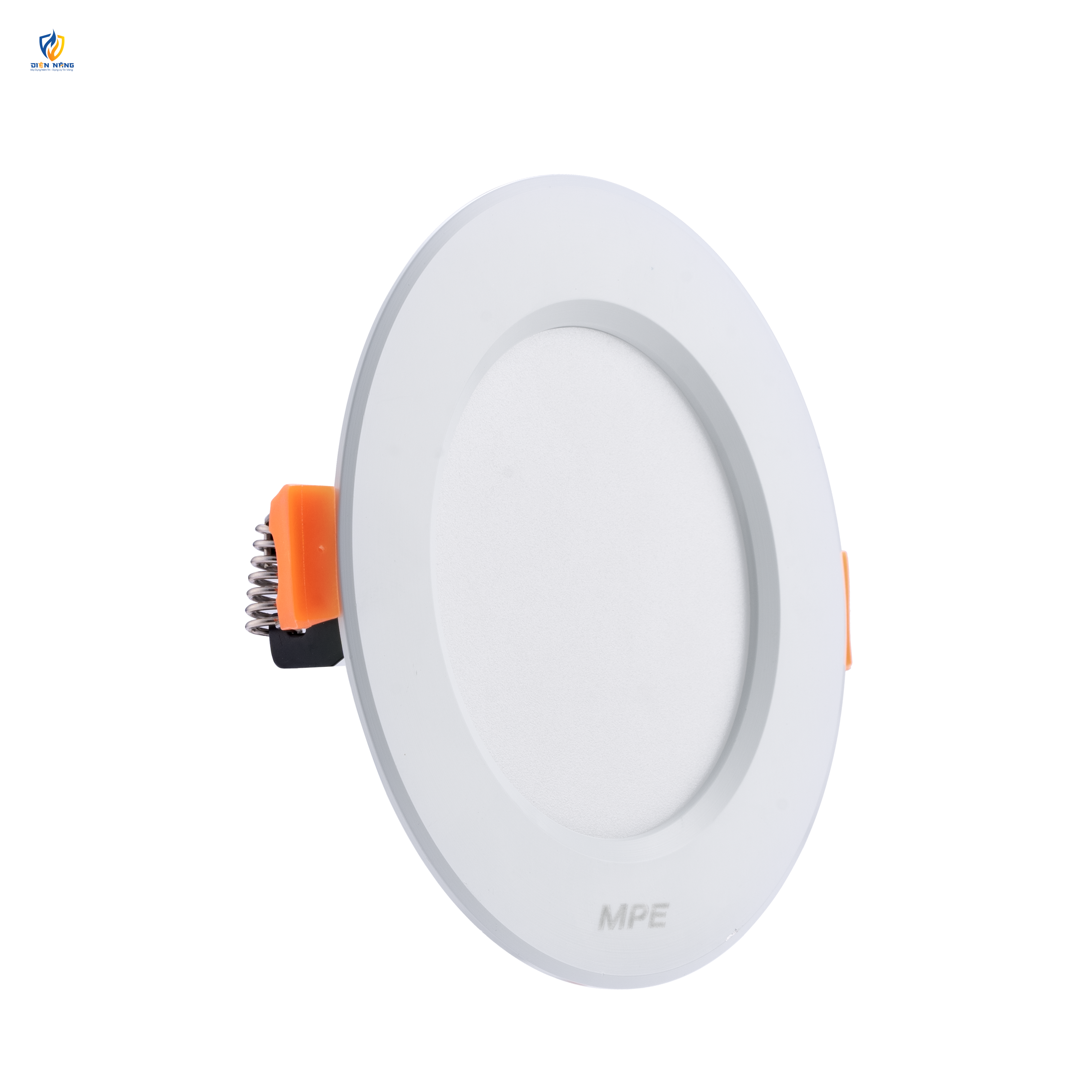 LED Downlight âm trần nhôm, viền trắng 7W ánh sáng trắng DLT-7T - anh 2