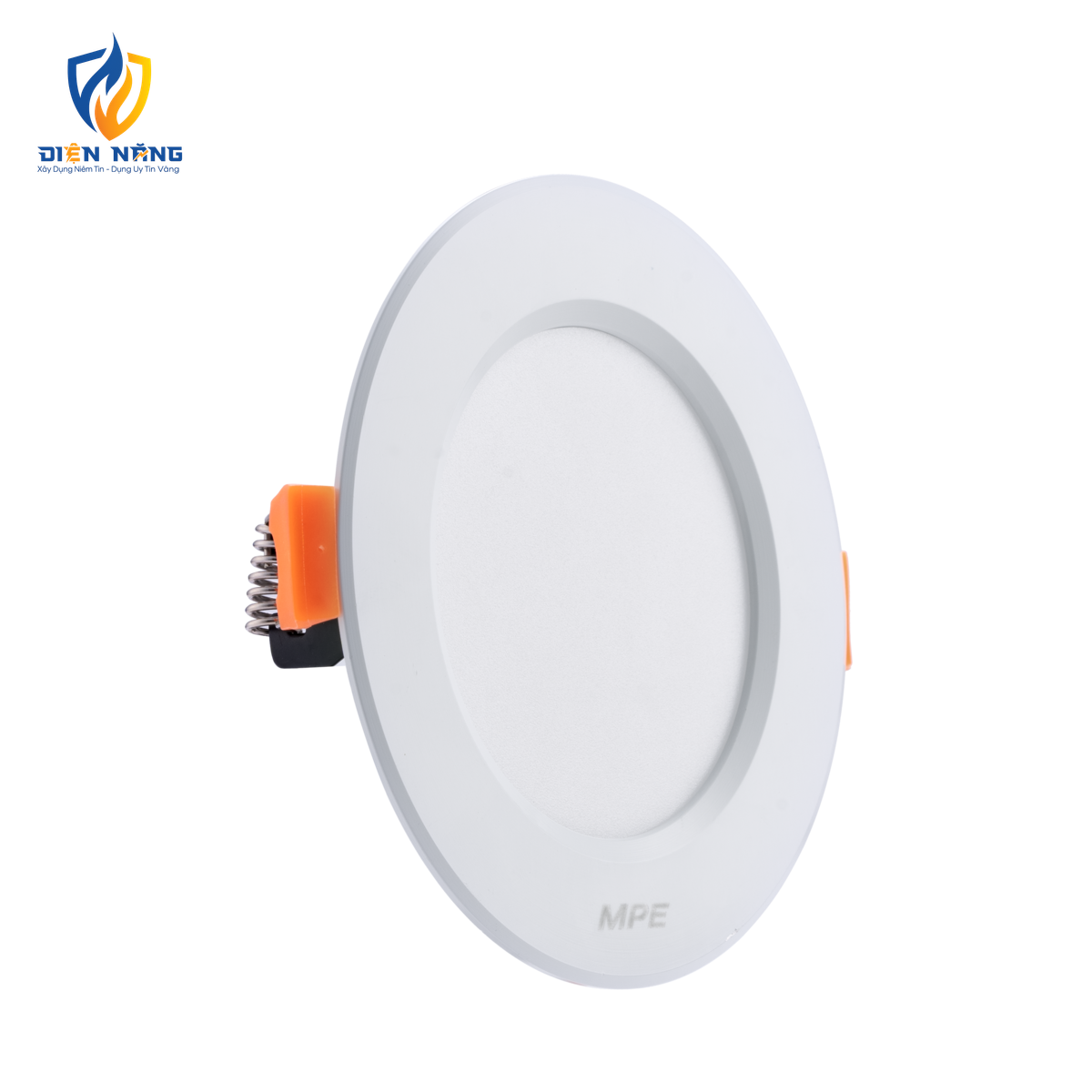 LED Downlight âm trần nhôm, viền trắng 7W - 3 chế độ màu DLT-7/3C - anh 3