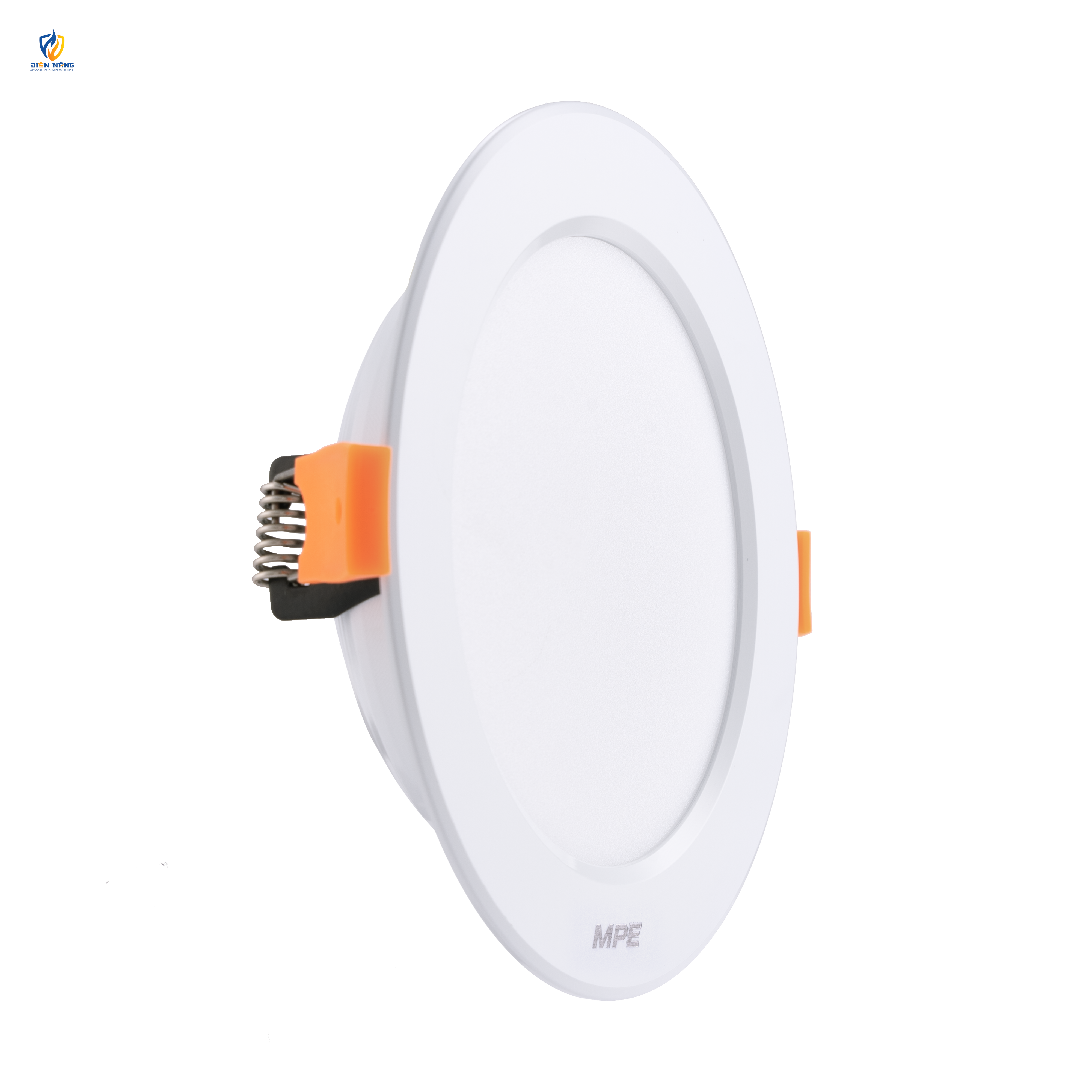 LED Downlight âm trần nhôm, viền trắng 12W ánh sáng trắng DLT-12T - anh 2