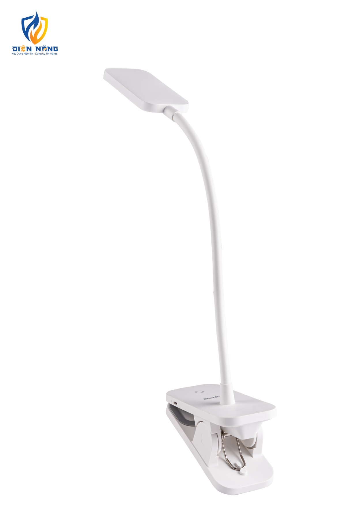 Đèn bàn dạng kẹp 1.8W, pin sạc 1200mAH, sử dụng 5h liên tục LDL1 - anh 2