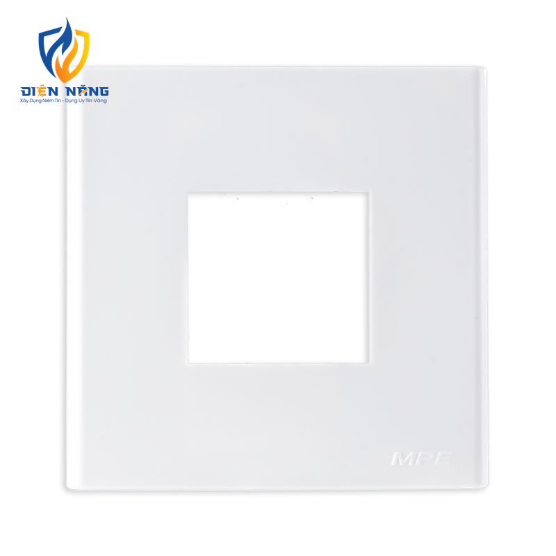 Mặt vuông S60 dùng cho 1 thiết bị cỡ trung KT86x86mm mã S615