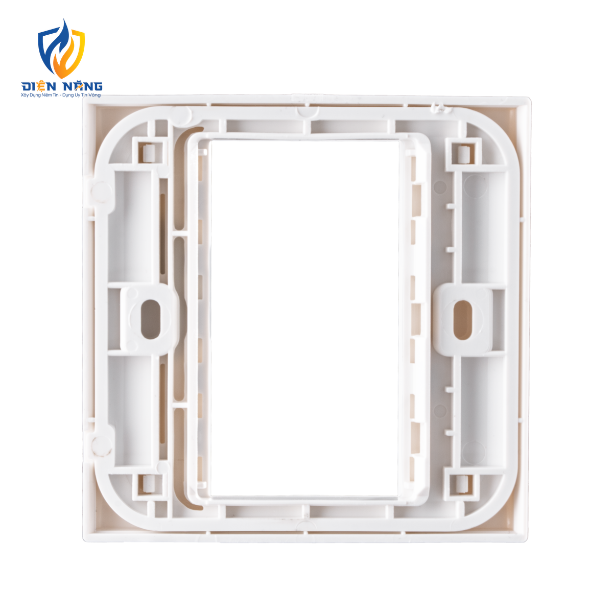 Mặt vuông S60 dùng cho 3 thiết bị KT86x86mm mã S603 - anh 2