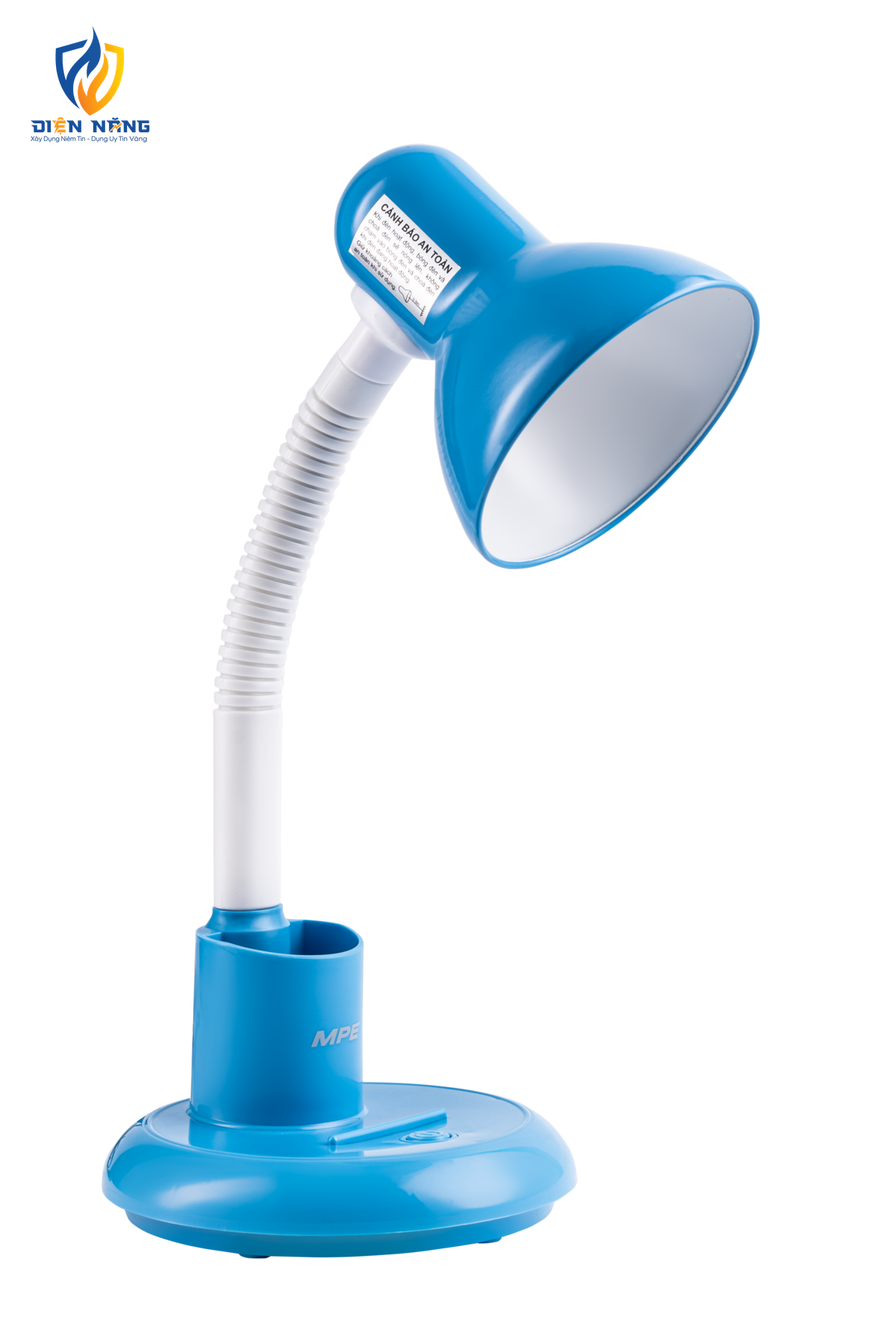 Đèn bàn học bảo vệ thị lực 5W, Tích hợp hộc để bút, giá đỡ điện thoại TL9-BL - anh 3