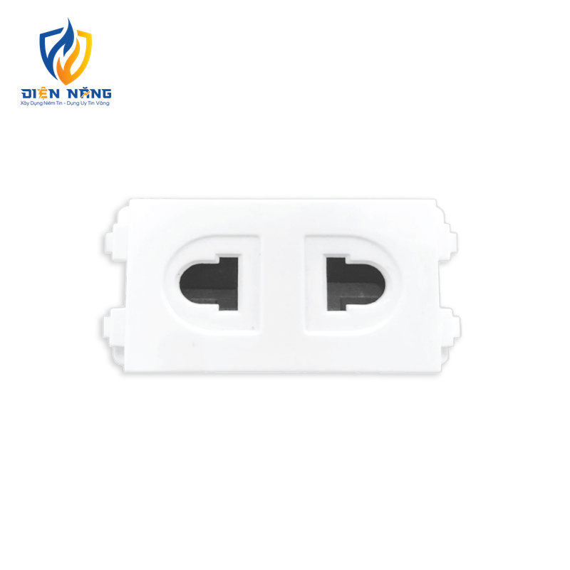 Ổ cắm 2 chấu mã A6US