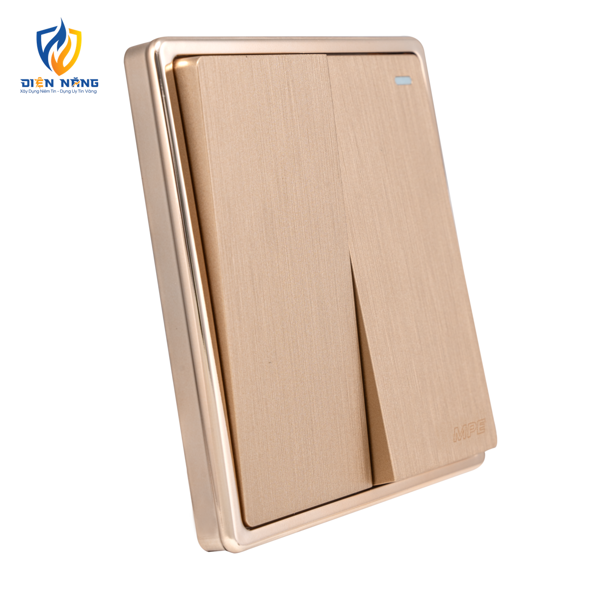Mặt 2 công tắc 2 chiều 16A - 250V KT86x89mm mã S702M - anh 2