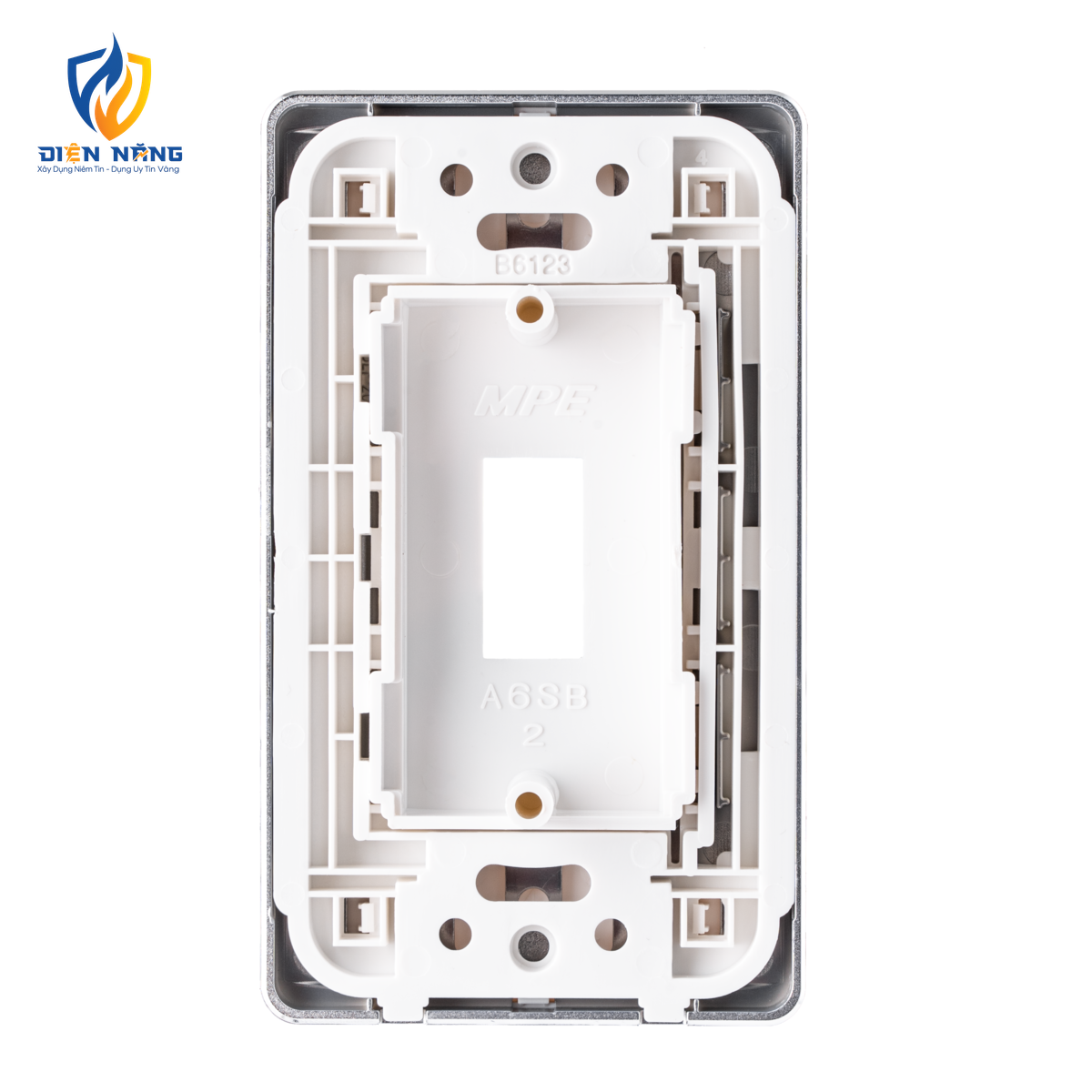 Mặt A60 dùng cho SB viền bạc KT120x70mm mã A60SBS - anh 3