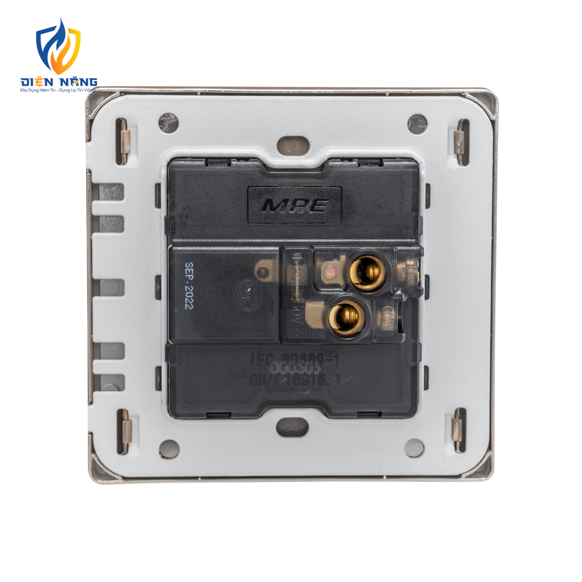 Nút nhấn chuông 6A - 250V, KT86x89mm mã S7DBP - anh 2