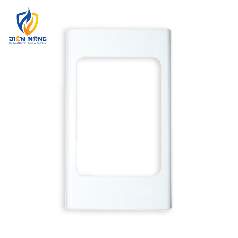 Mặt viền đơn màu trắng KT115x75mm mã A20-WE