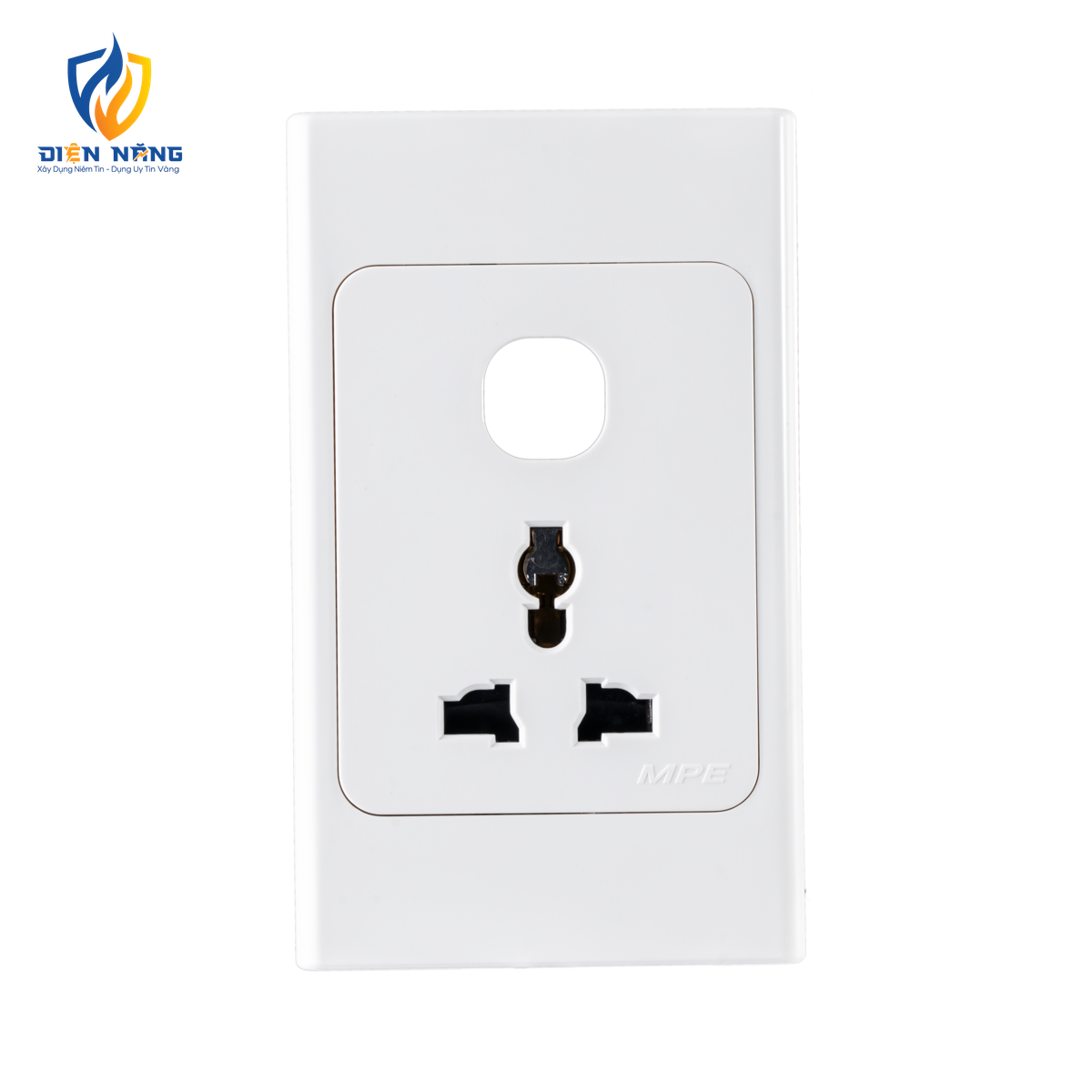 Ổ cắm đơn đa năng 16A + 1 Lỗ mã A20USMXN