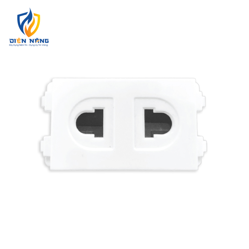 Ổ cắm 2 chấu vặn vít mã A6USV