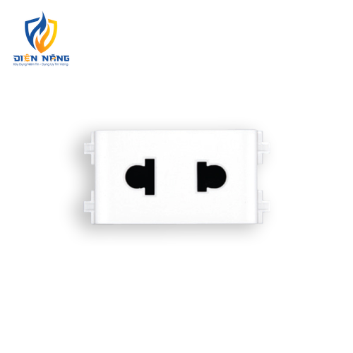 Ổ cắm 2 chấu mã A7US