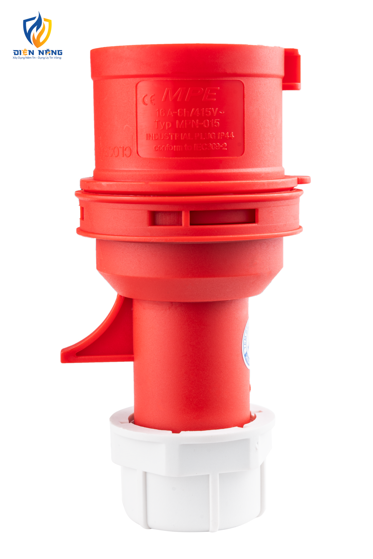 Phích cắm loại di động có kẹp giữ dây 5 cực, 16A, IP44 mã MPN-015 - anh 3