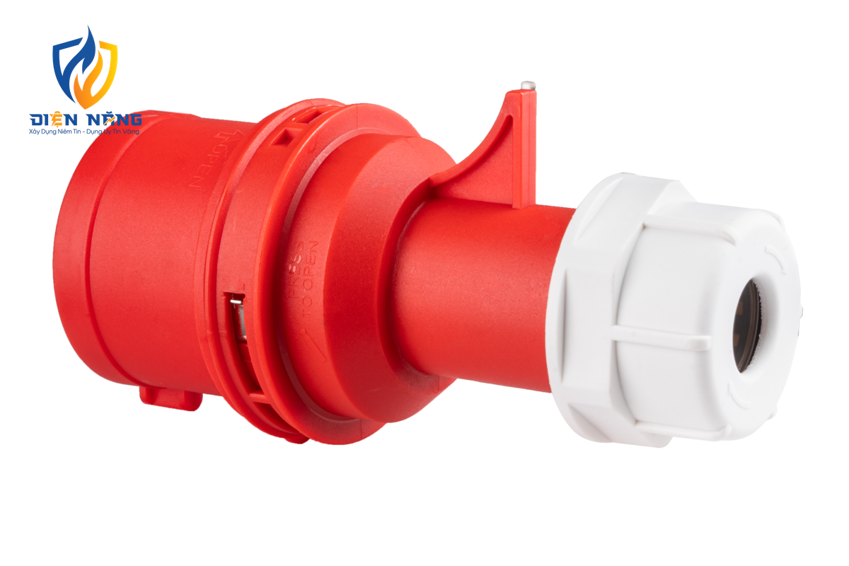 Phích cắm loại di động có kẹp giữ dây 5 cực, 16A, IP44 mã MPN-015 - anh 4