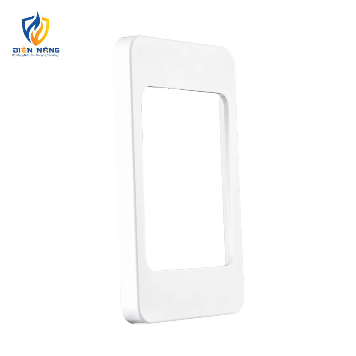Mặt viền đơn màu trắng kiểu Iphone KT120x71.5mm mã A20-IP - anh 3