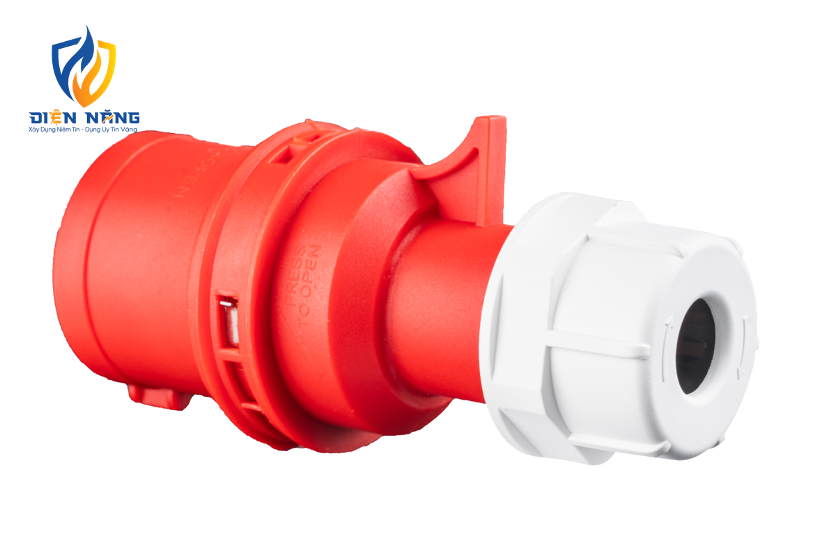 Phích cắm loại di động có kẹp giữ dây 4 cực, 16A, IP44 mã MPN-014 - anh 2