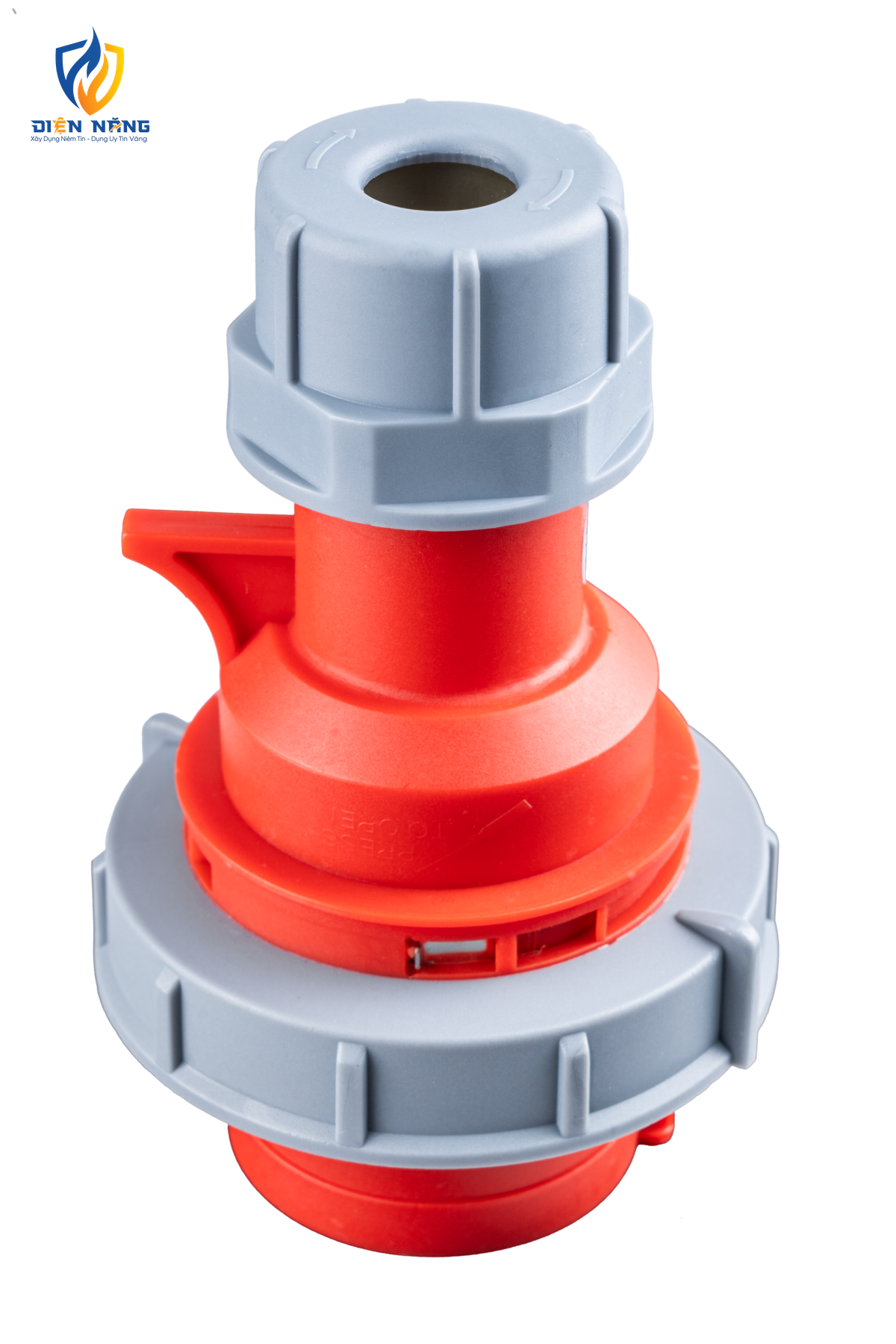 Phích cắm loại di động có kẹp giữ dây 4 cực, 16A, IP67 mã MPN-0142 - anh 3