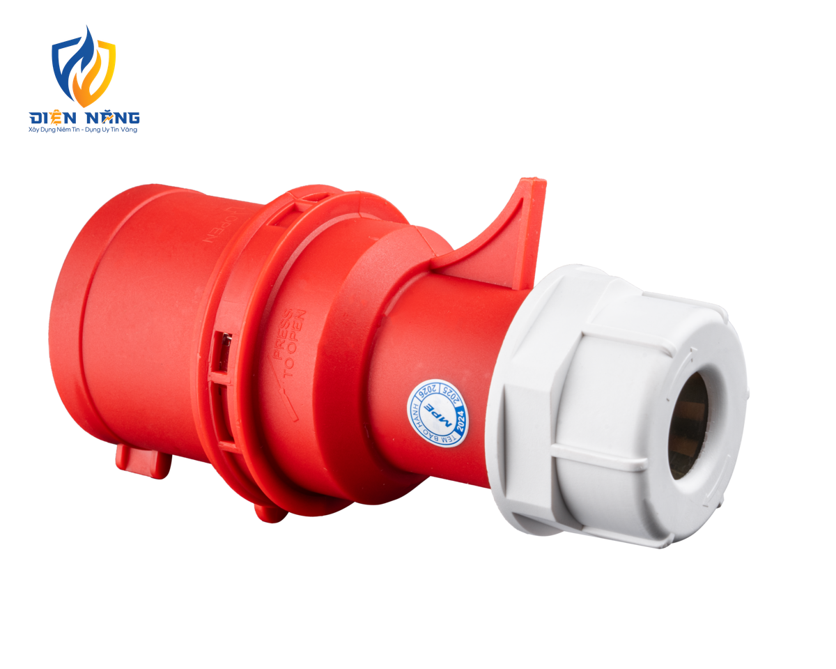 Phích cắm loại di động có kẹp giữ dây 5 cực, 32A, IP44 mã MPN-025 - anh 4