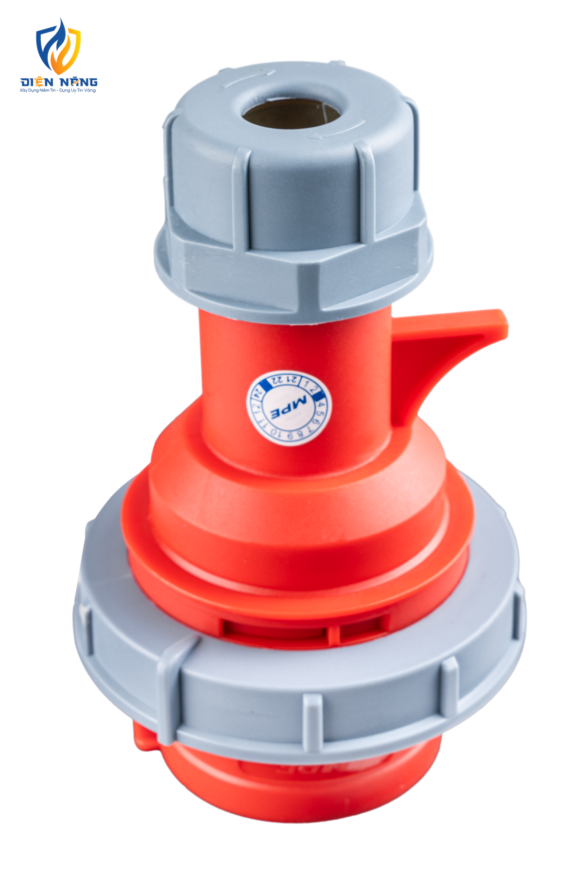 Phích cắm loại di động có kẹp giữ dây 5 cực, 16A, IP67 mã MPN-0152 - anh 2