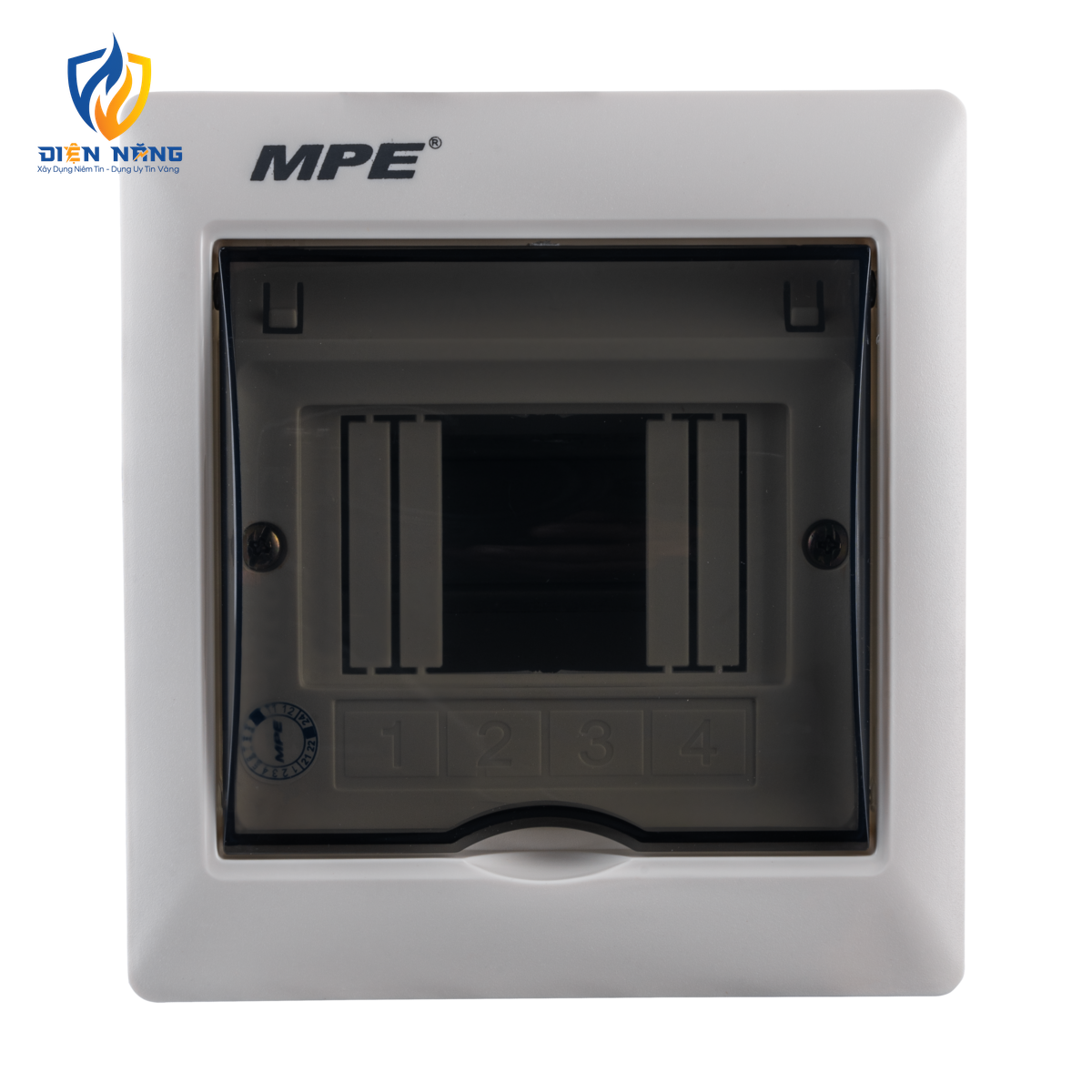 Tủ điện âm tường chứa MCB 2-4 cực mã TS-4 - anh 3