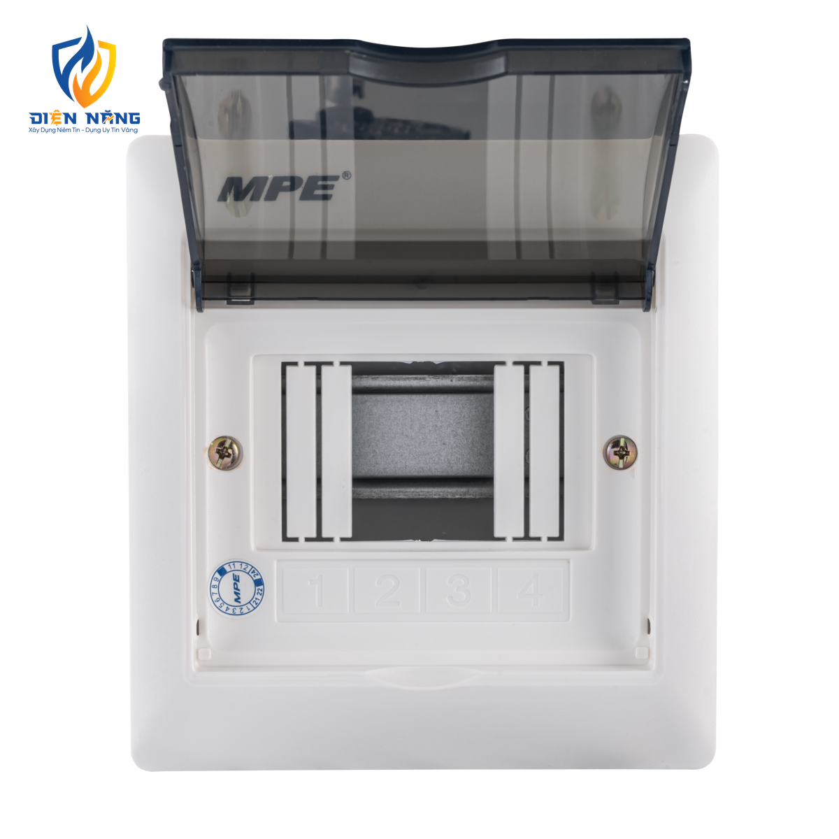 Tủ điện âm tường chứa MCB 2-4 cực mã TS-4 - anh 4