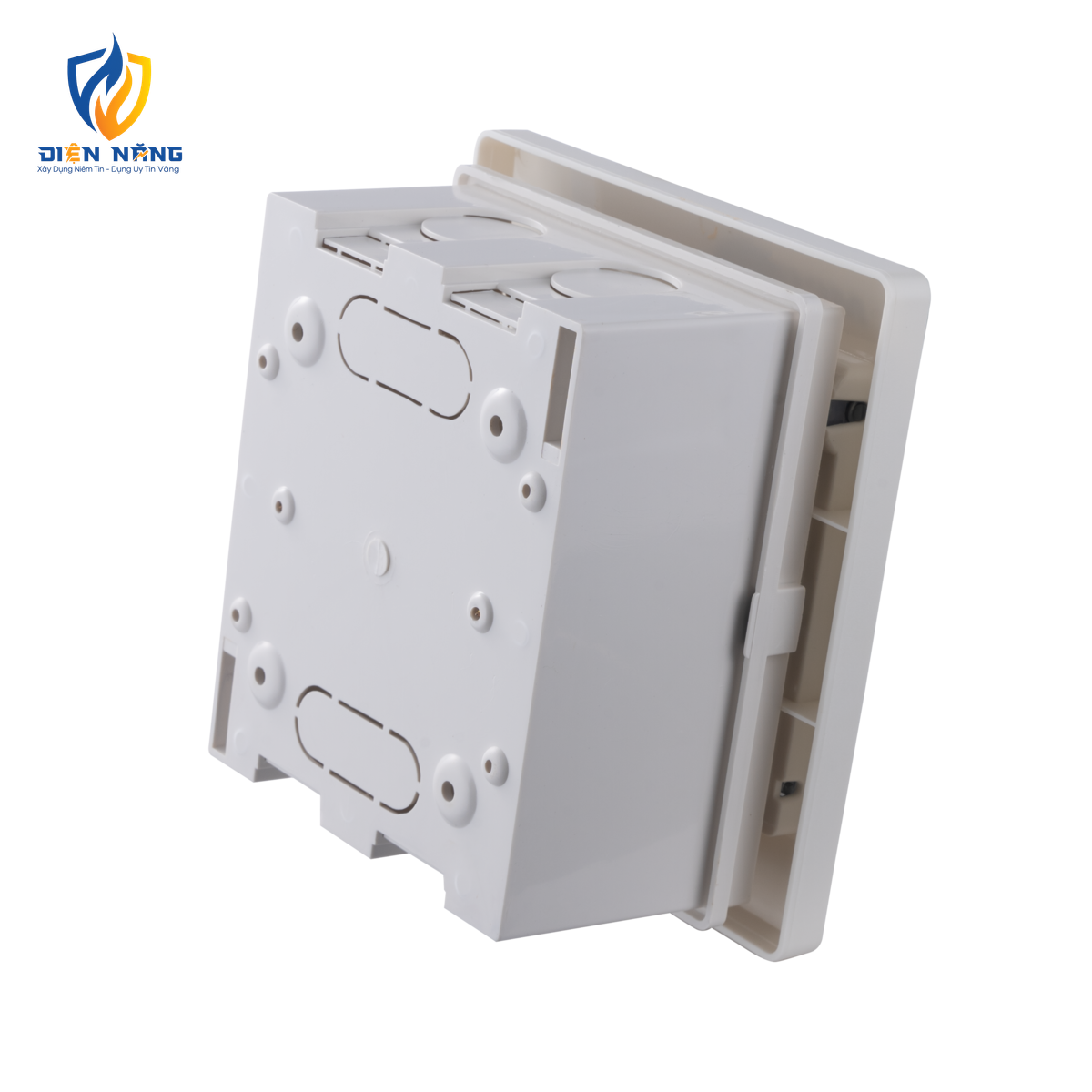 Tủ điện âm tường đế nhựa chứa MCB 2-4 cực mã TS-4/P - anh 4