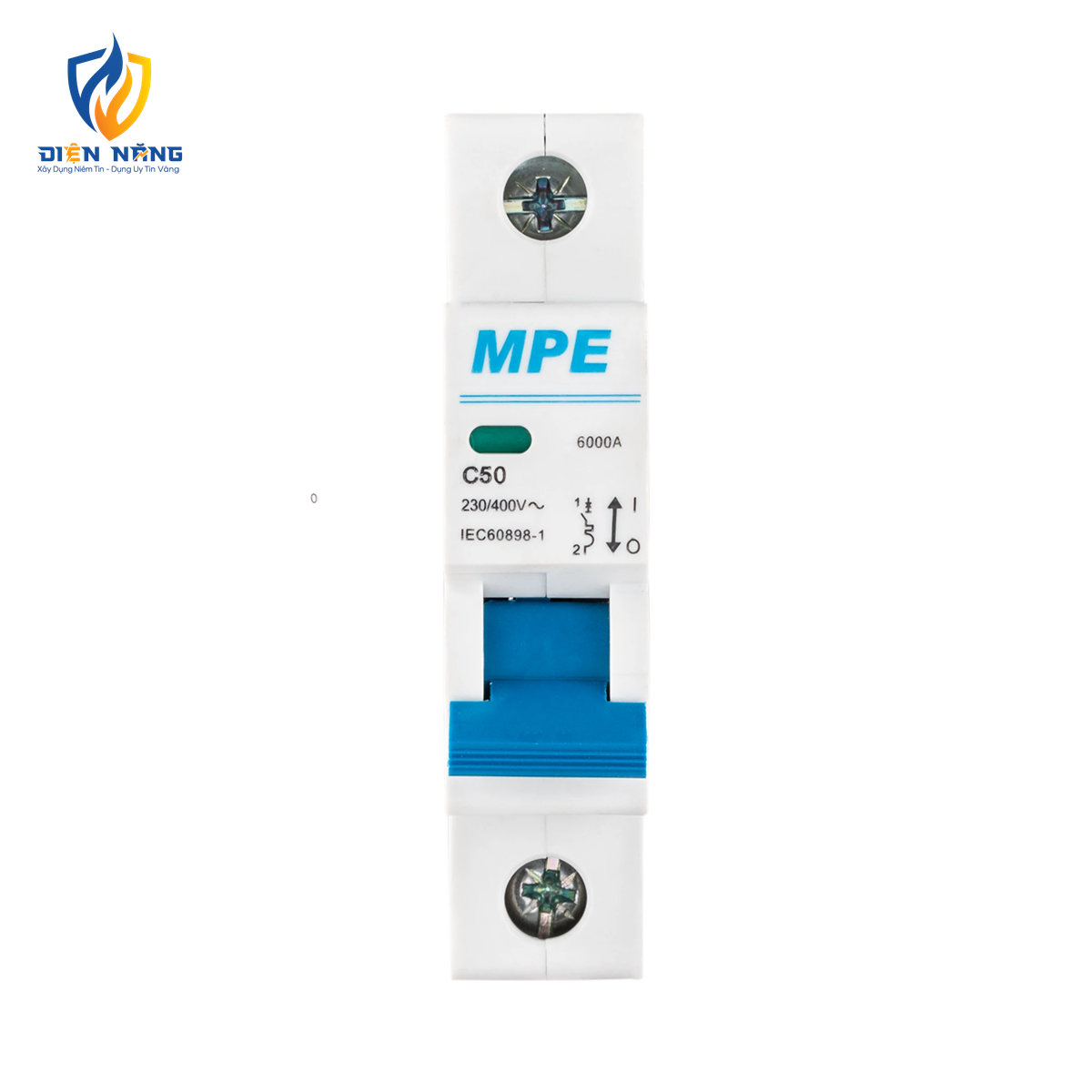 Cầu dao tự động MCB 1 cực, 50A, 6kA mã MP6-C150