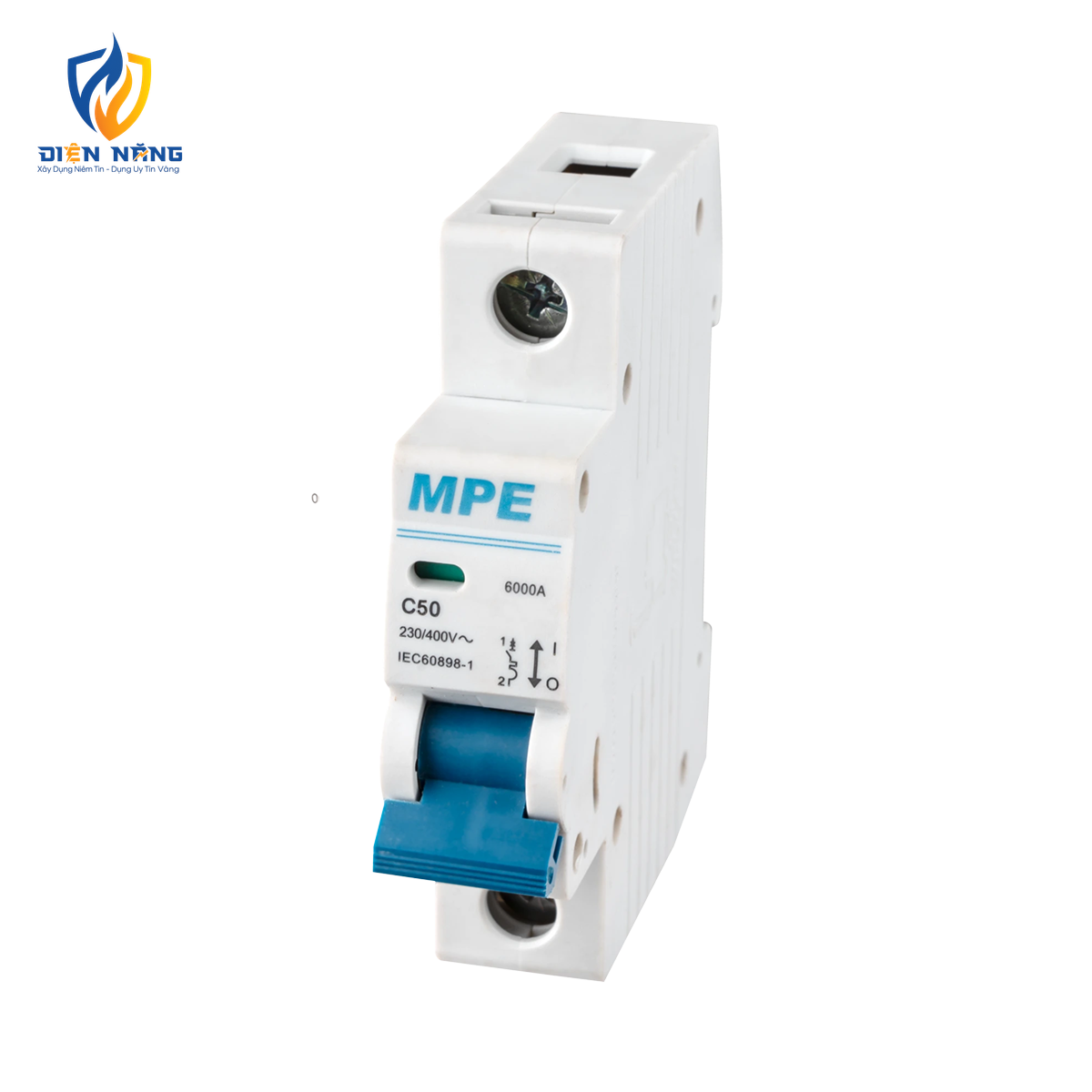Cầu dao tự động MCB 1 cực, 50A, 6kA mã MP6-C150 - anh 2