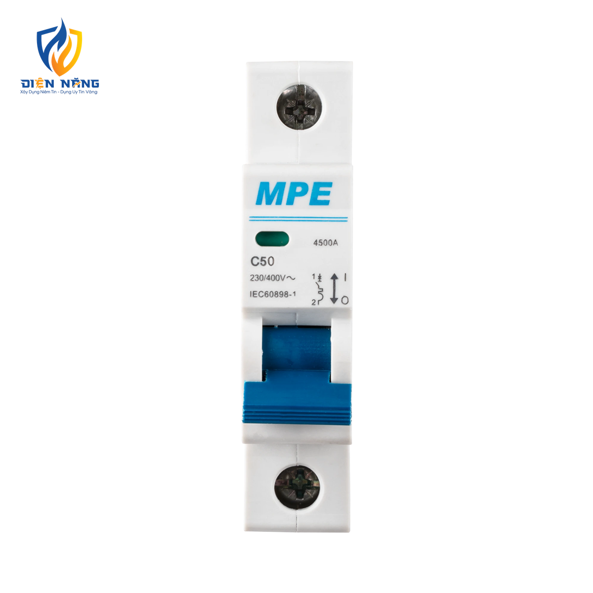 Cầu dao tự động MCB 1 cực, 50A, 4.5kA mã MP4-C150