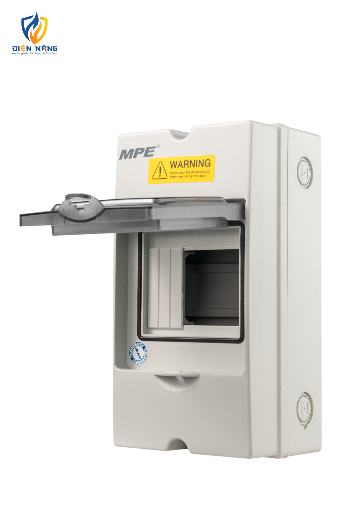 Tủ điện chống thấm IP66 chứa MCB 2-4 cực WP-4 - anh 2